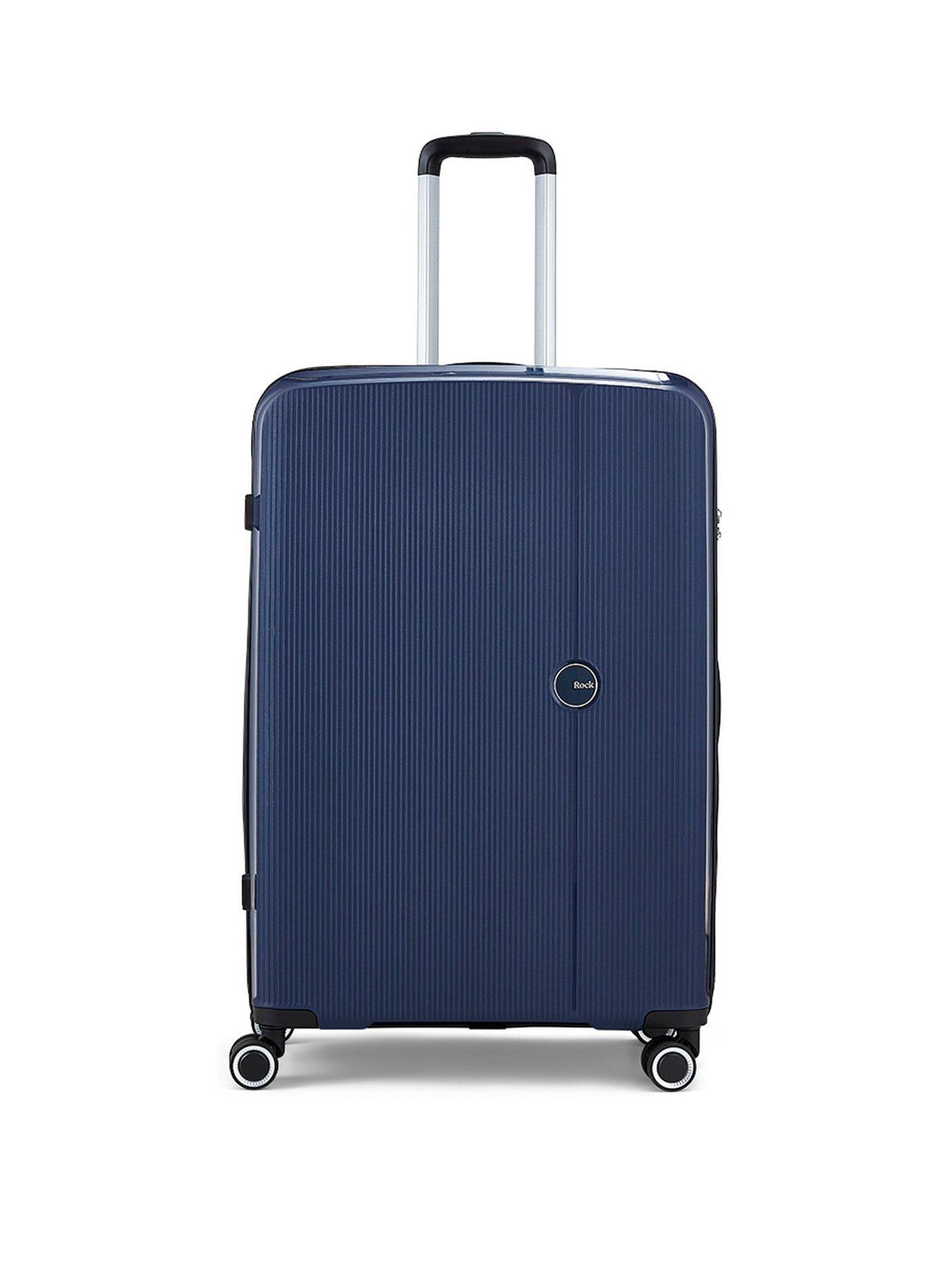 rock-luggage-hudson-8-wheel-pp-hardshell-large-suitcase-navystillFront