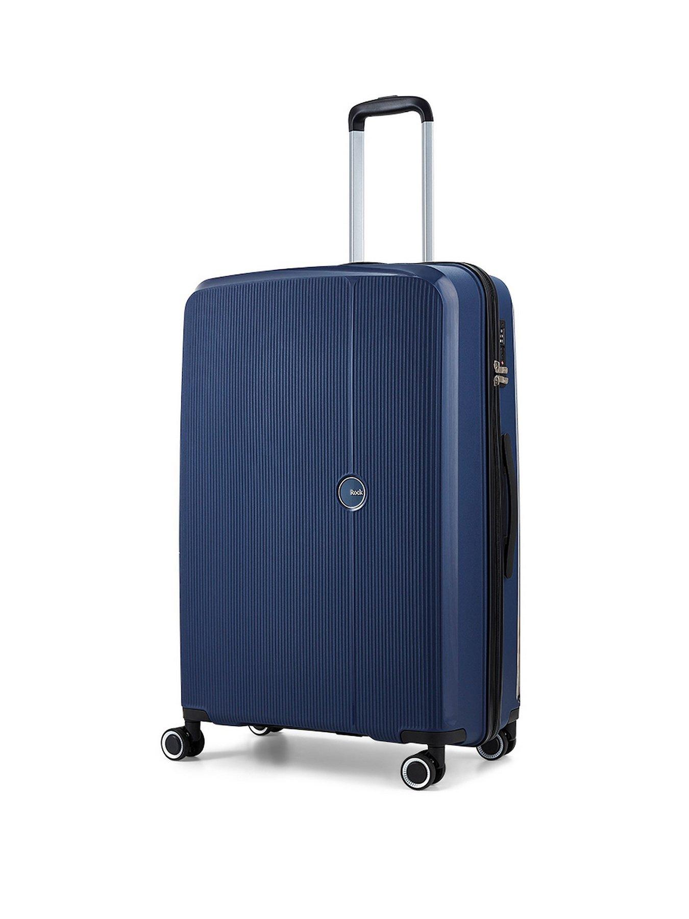 rock-luggage-hudson-8-wheel-pp-hardshell-3pc-suitcase-set-navystillFront