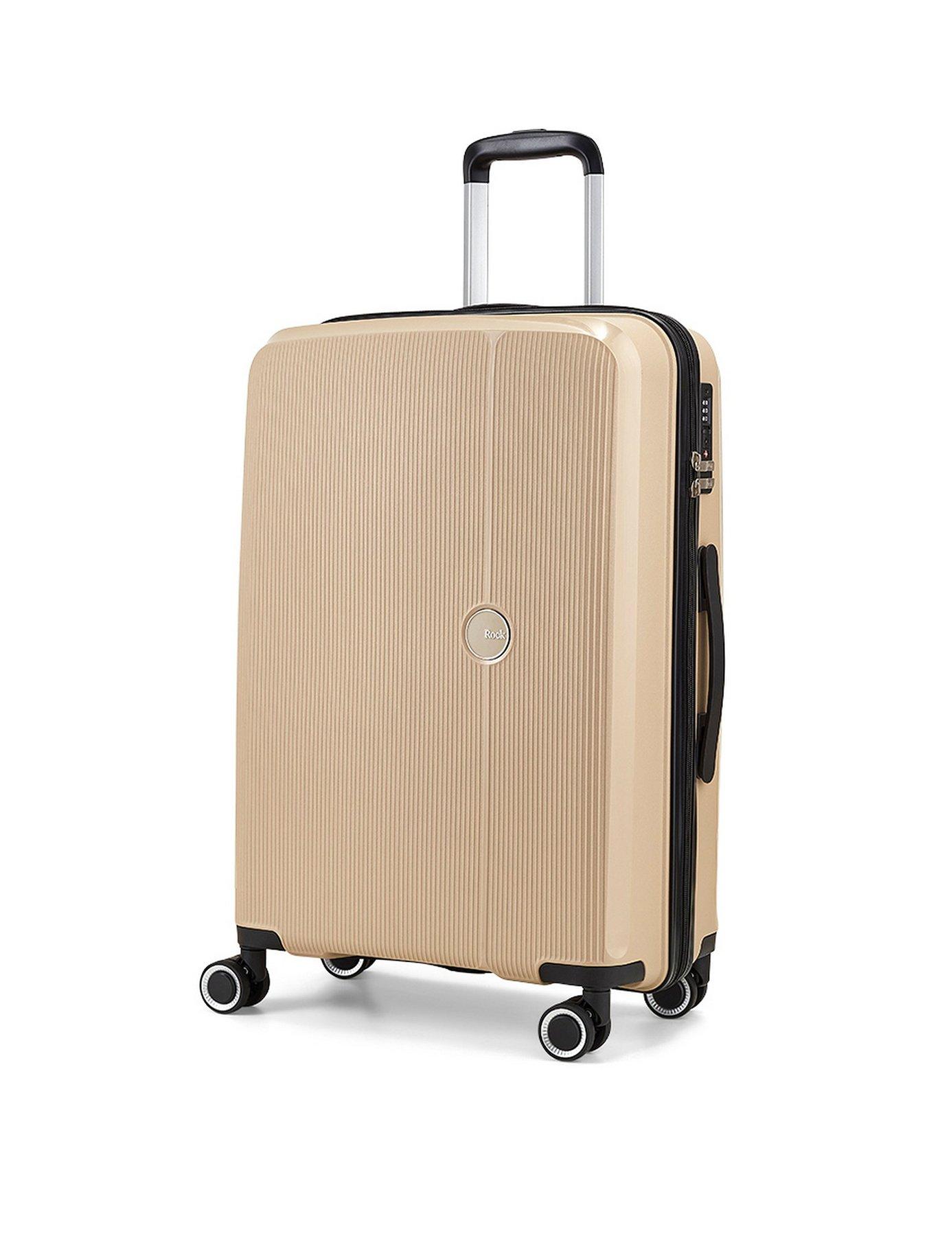 rock-luggage-hudson-8-wheel-pp-hardshell-medium-suitcase-champagne