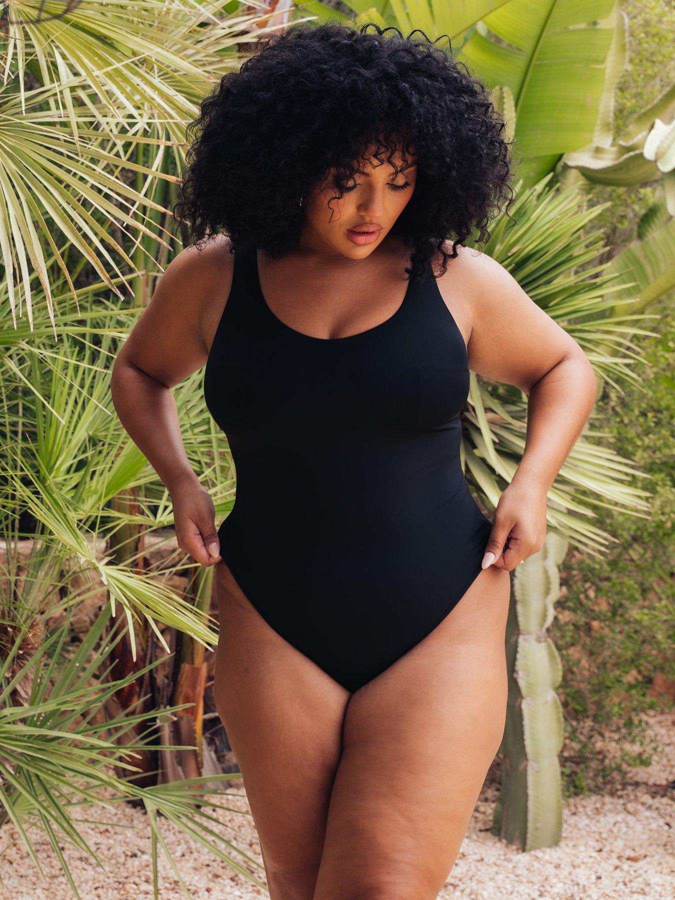 Curvy Kate Deep Dive Swimsuit - Black