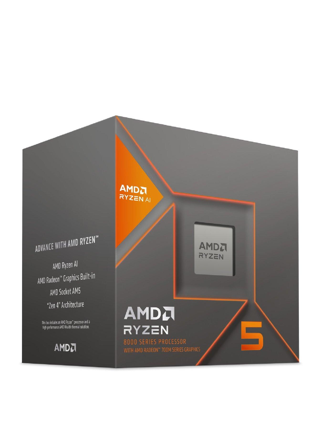 Amd Amd Ryzen 5 8600G Am5 Ret Wraith Stealth Processor in One Colour
