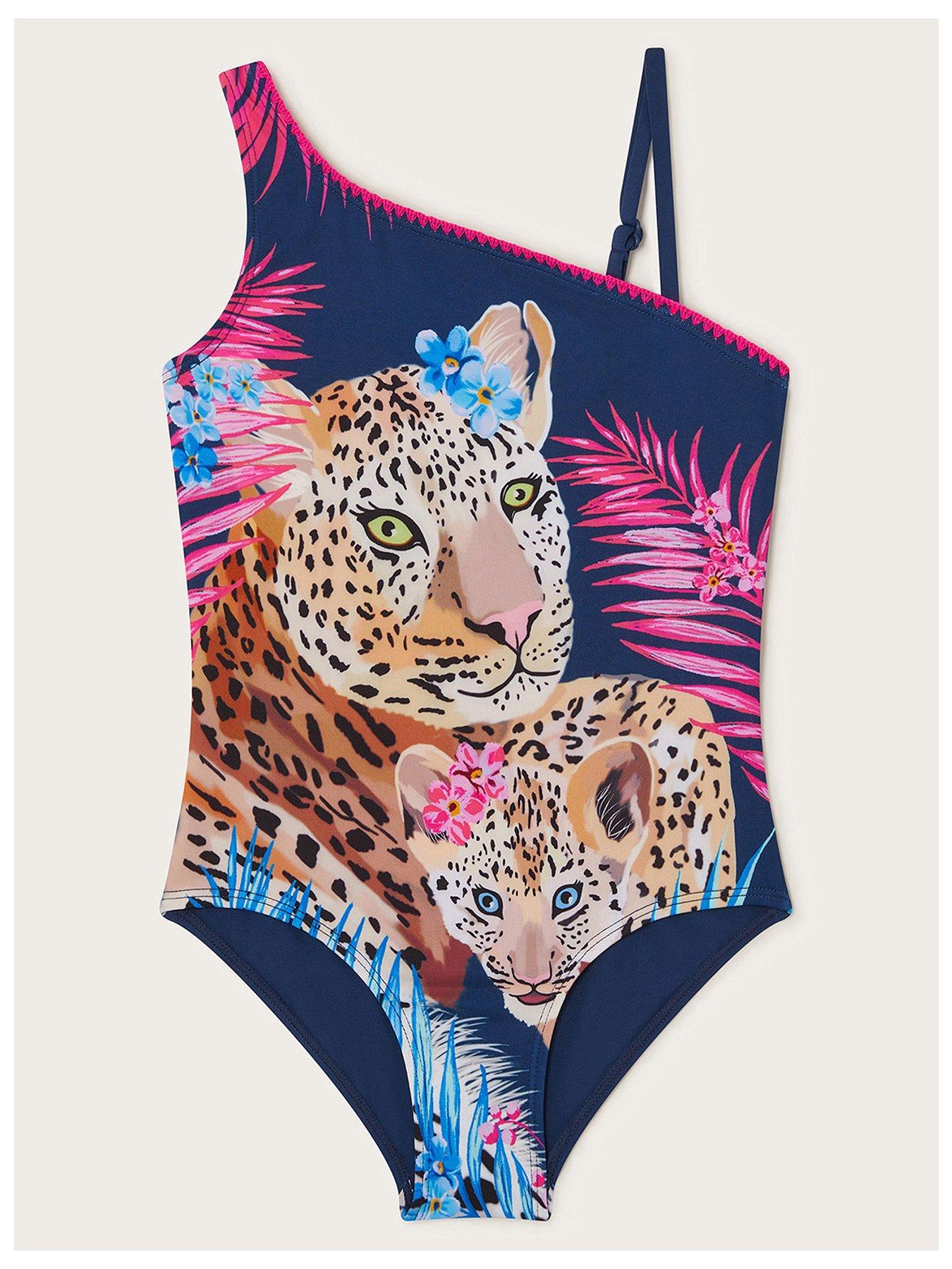 monsoon-girls-leopard-swimsuit-navy