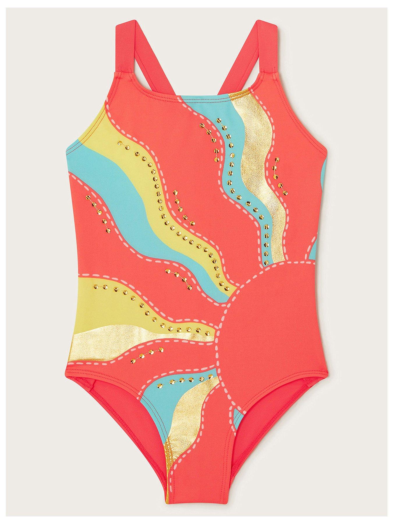 monsoon-girls-sunshine-sequin-swimsuit-coralfront