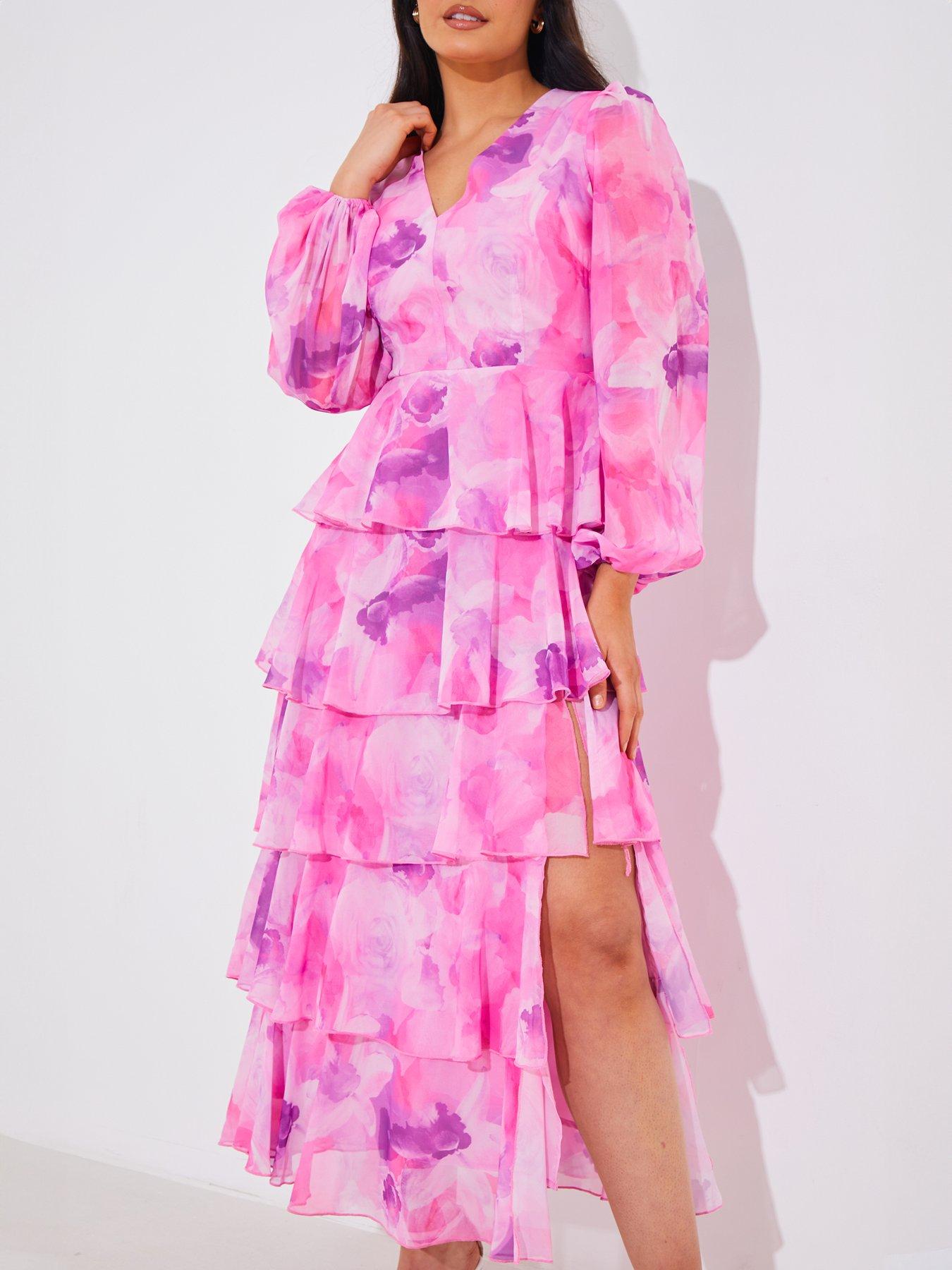 in-the-style-jac-jossa-pink-abstract-floral-print-chiddon-cut-out-frill-maxi-dressdetail