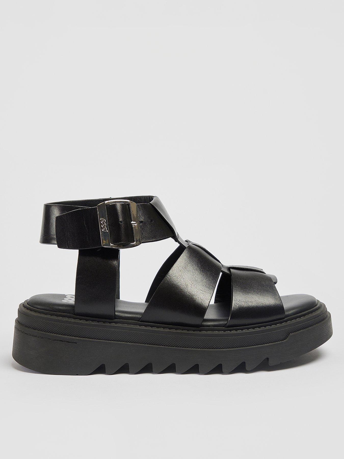 Pod Pod Lily Black Sandals