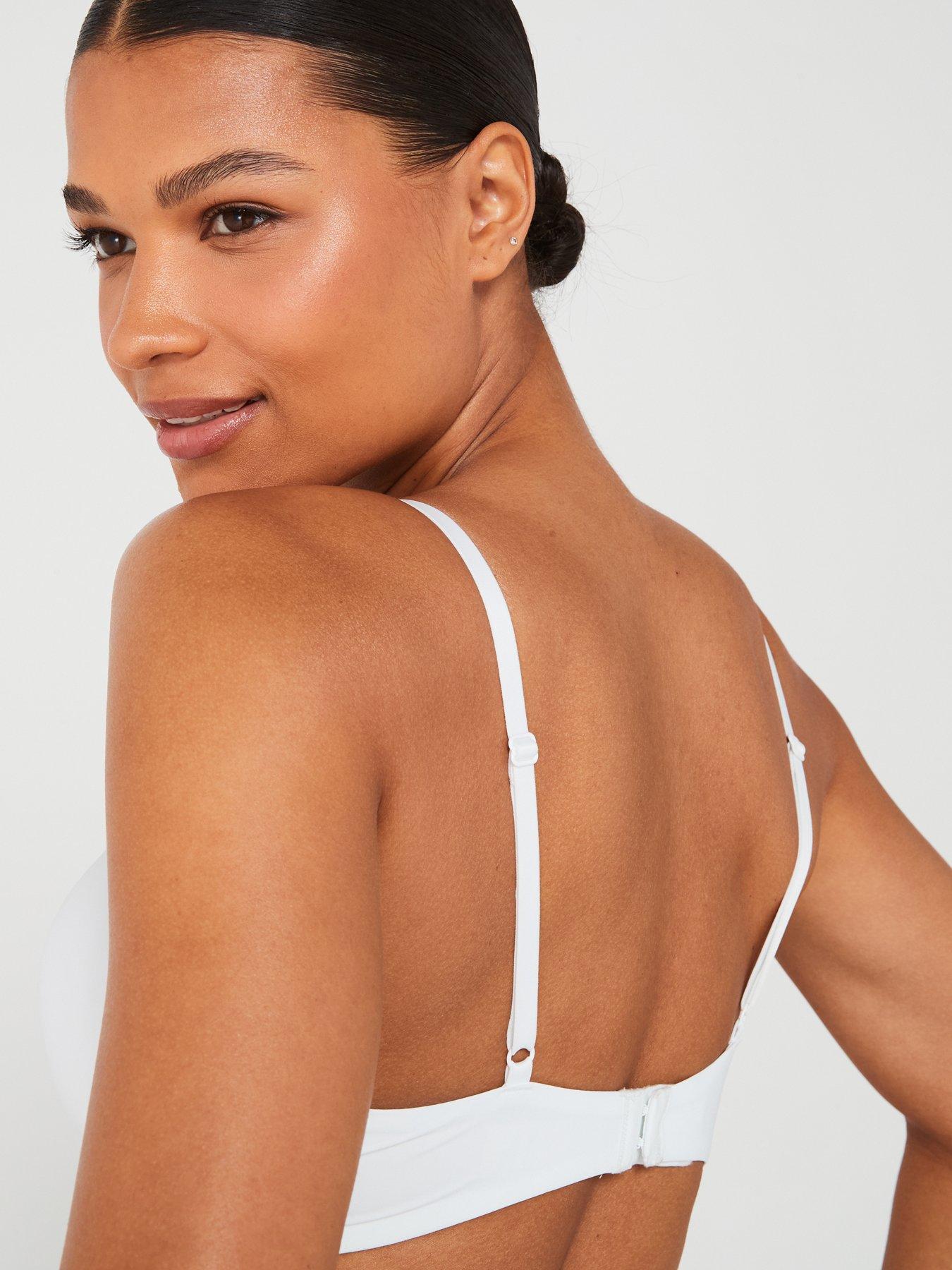 Image 3 of 4 of DORINA Light Padded Wireless Bra - White