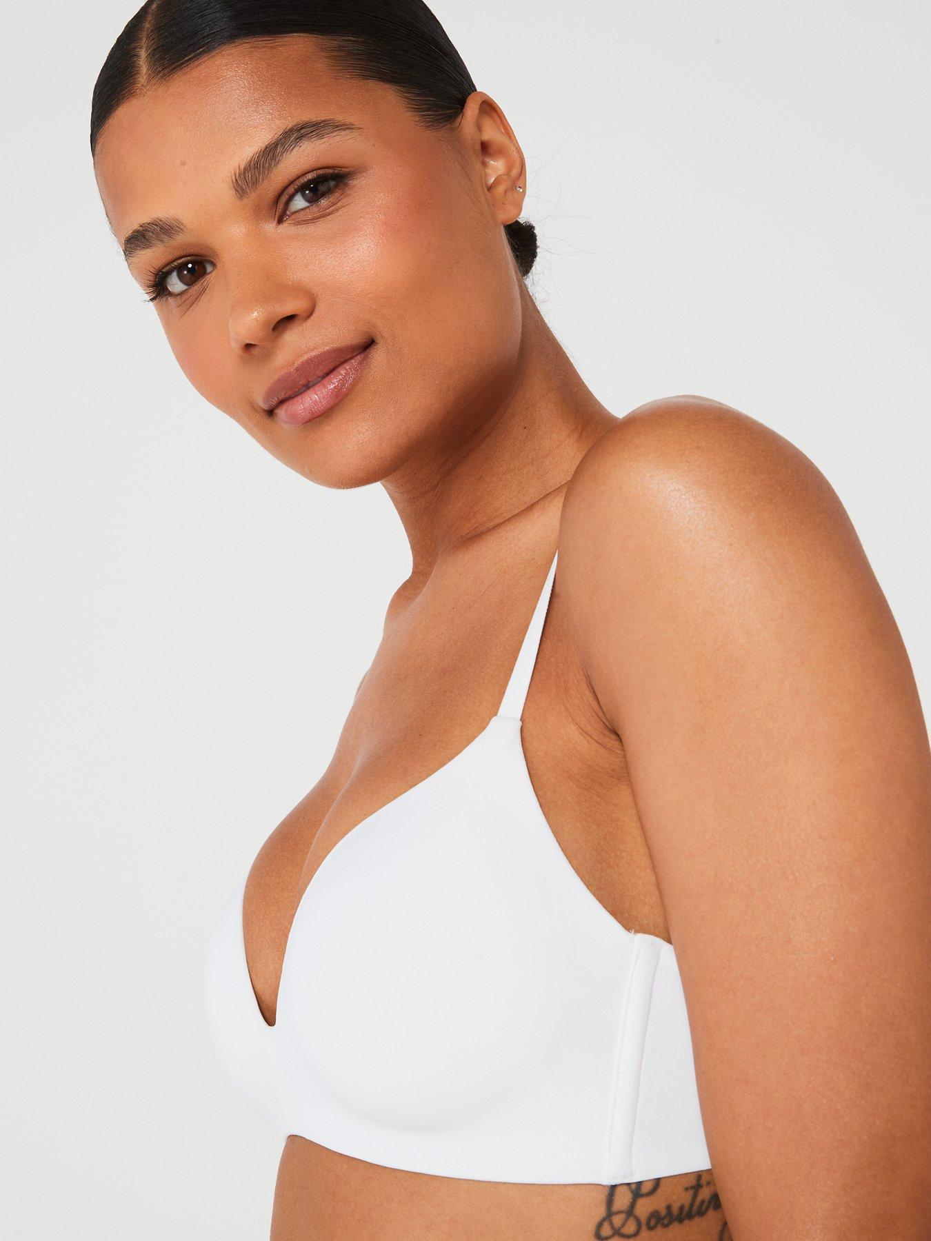 Image 4 of 4 of DORINA Light Padded Wireless Bra - White