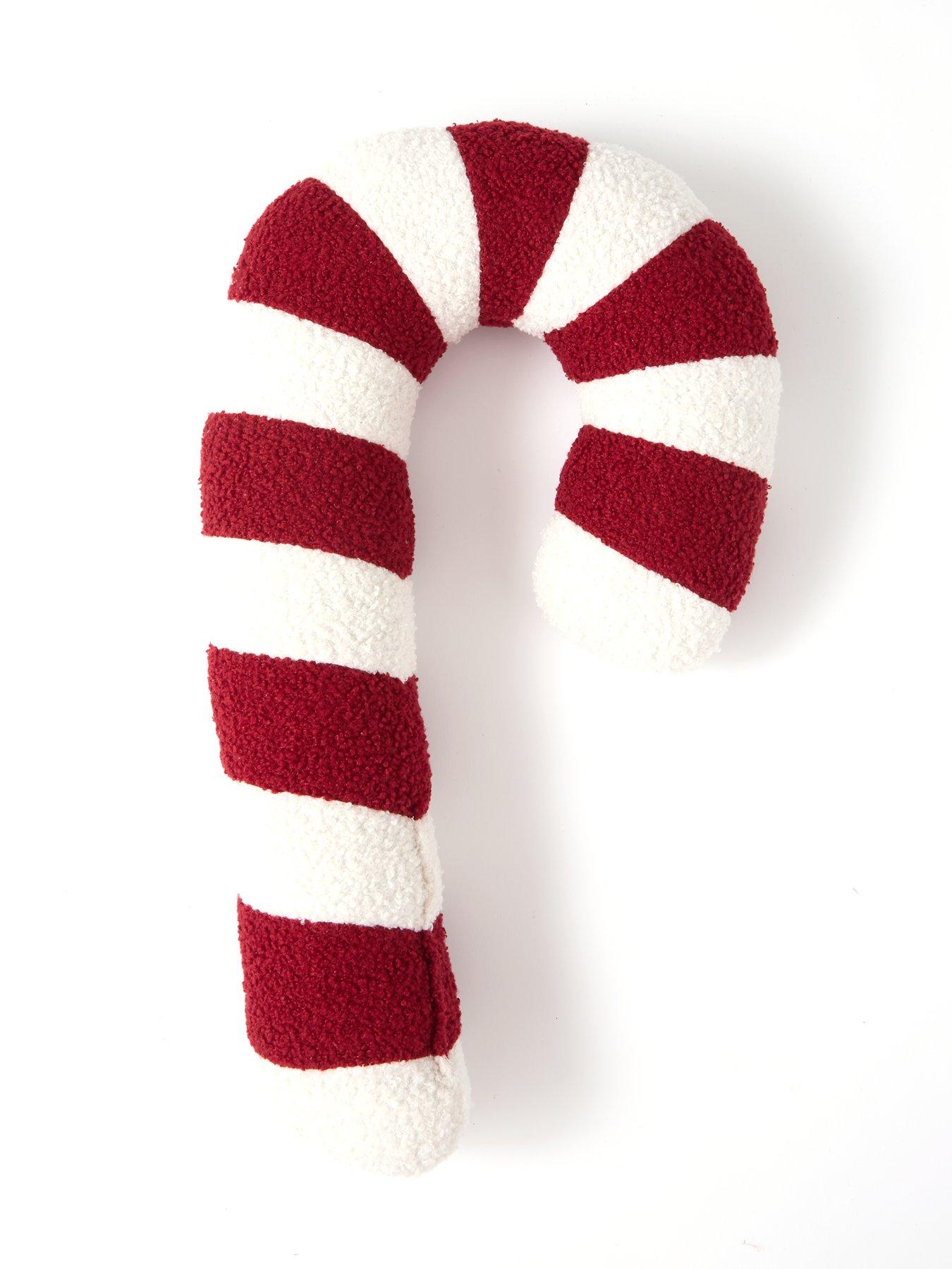 very-home-boucle-candy-cane-shaped-christmas-cushionoutfit