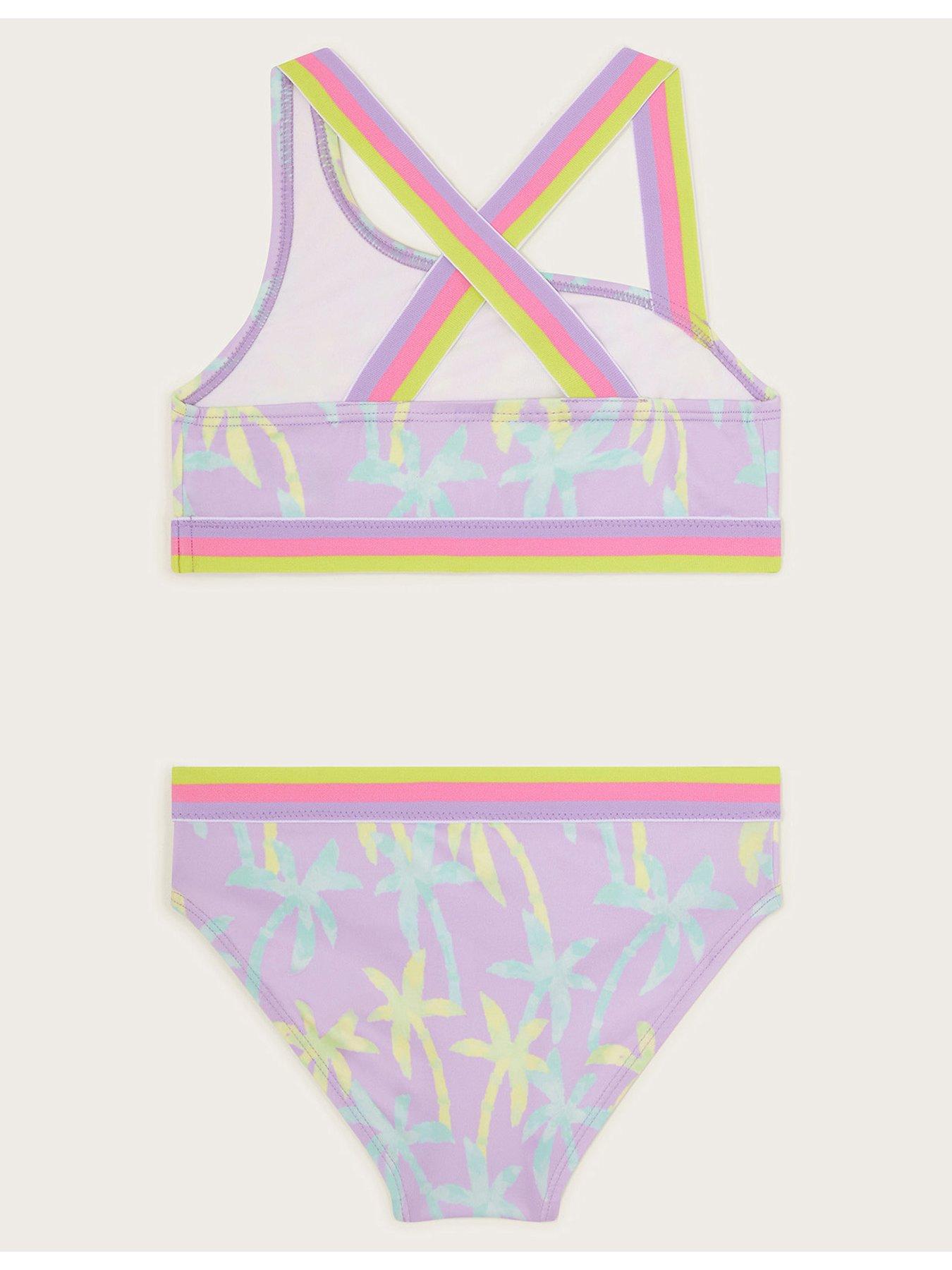 Image 2 of 3 of Monsoon Girls Palm Bikini - Lilac