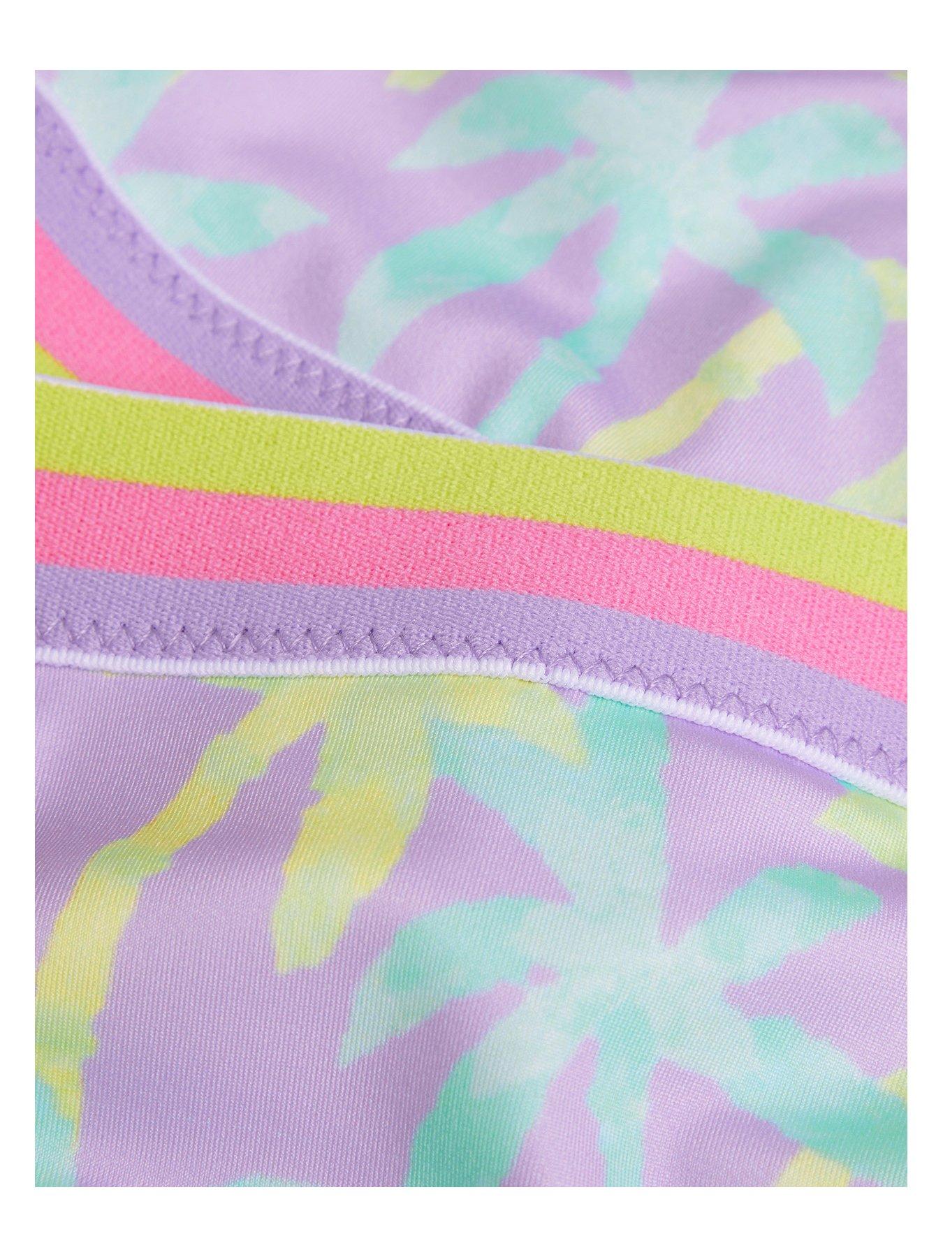 Image 3 of 3 of Monsoon Girls Palm Bikini - Lilac