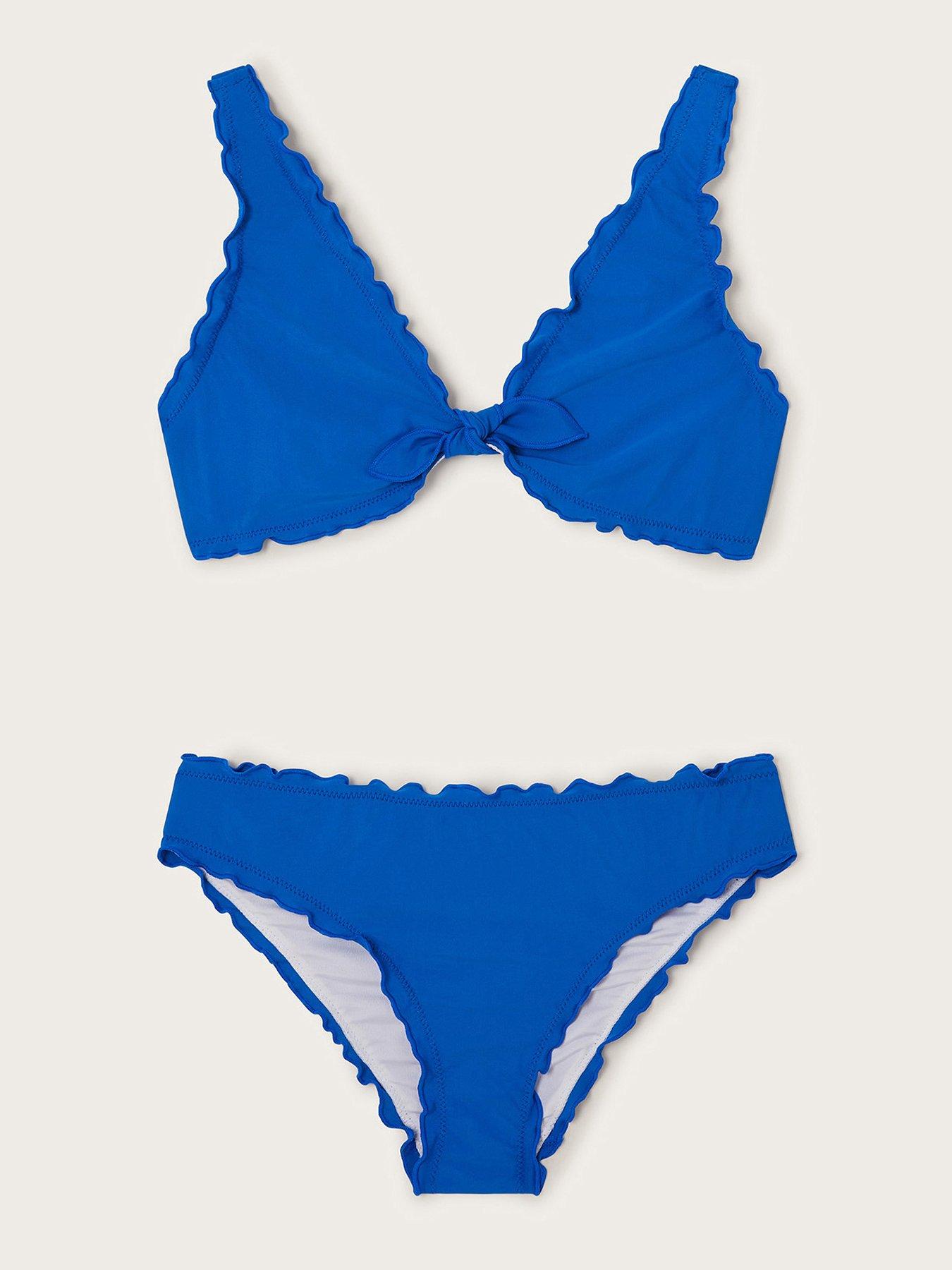 Image 1 of 3 of Monsoon Girls Storm Bikini - Blue