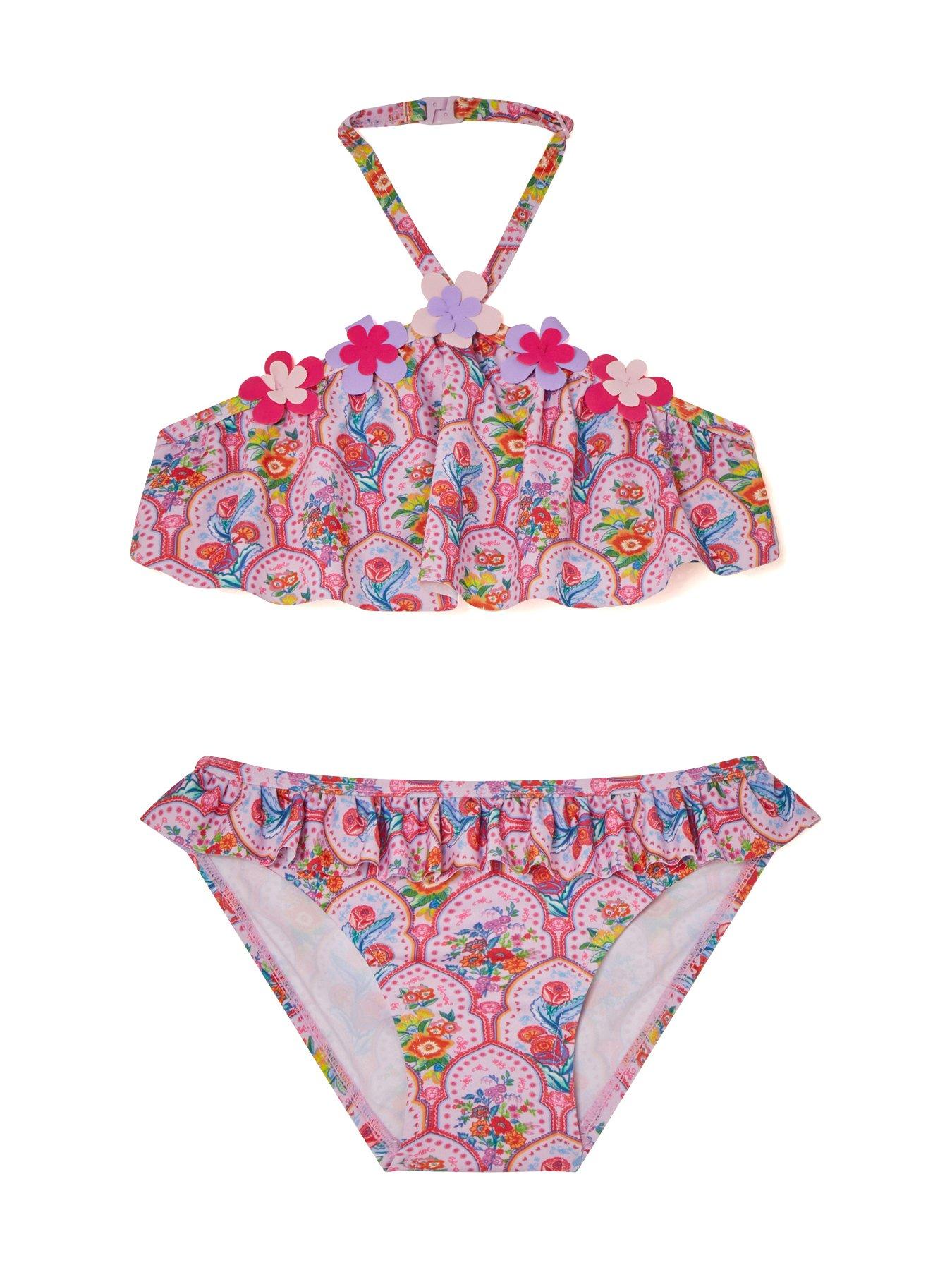 monsoon-girls-floral-tile-bikini-pinkstillFront