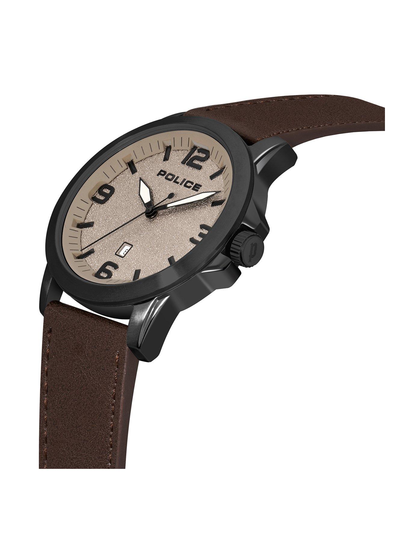 police-police-cliff-ipb-brown-leather-strap-watchstillFront