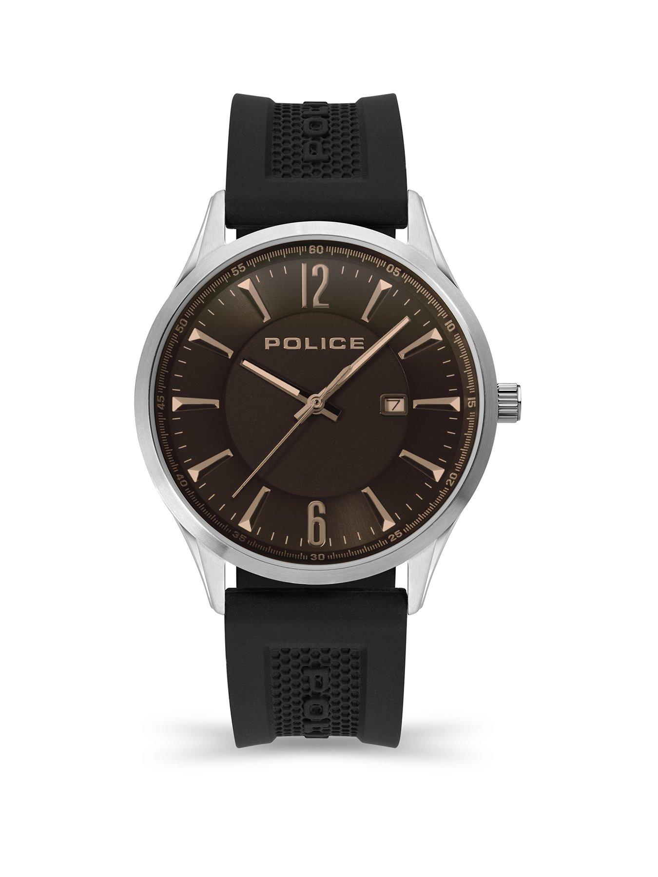 Image of Police Police Laser SS Sili Strap Watch