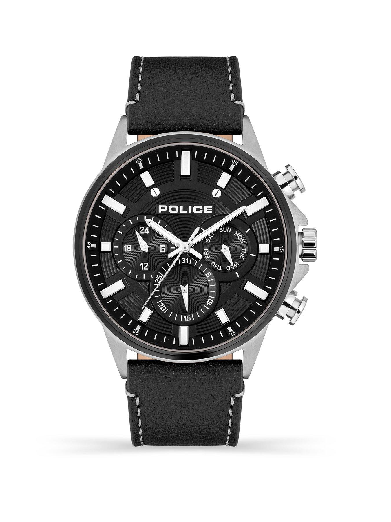 police-police-kismet-ss-multi-dial-black-leather-strap-watch