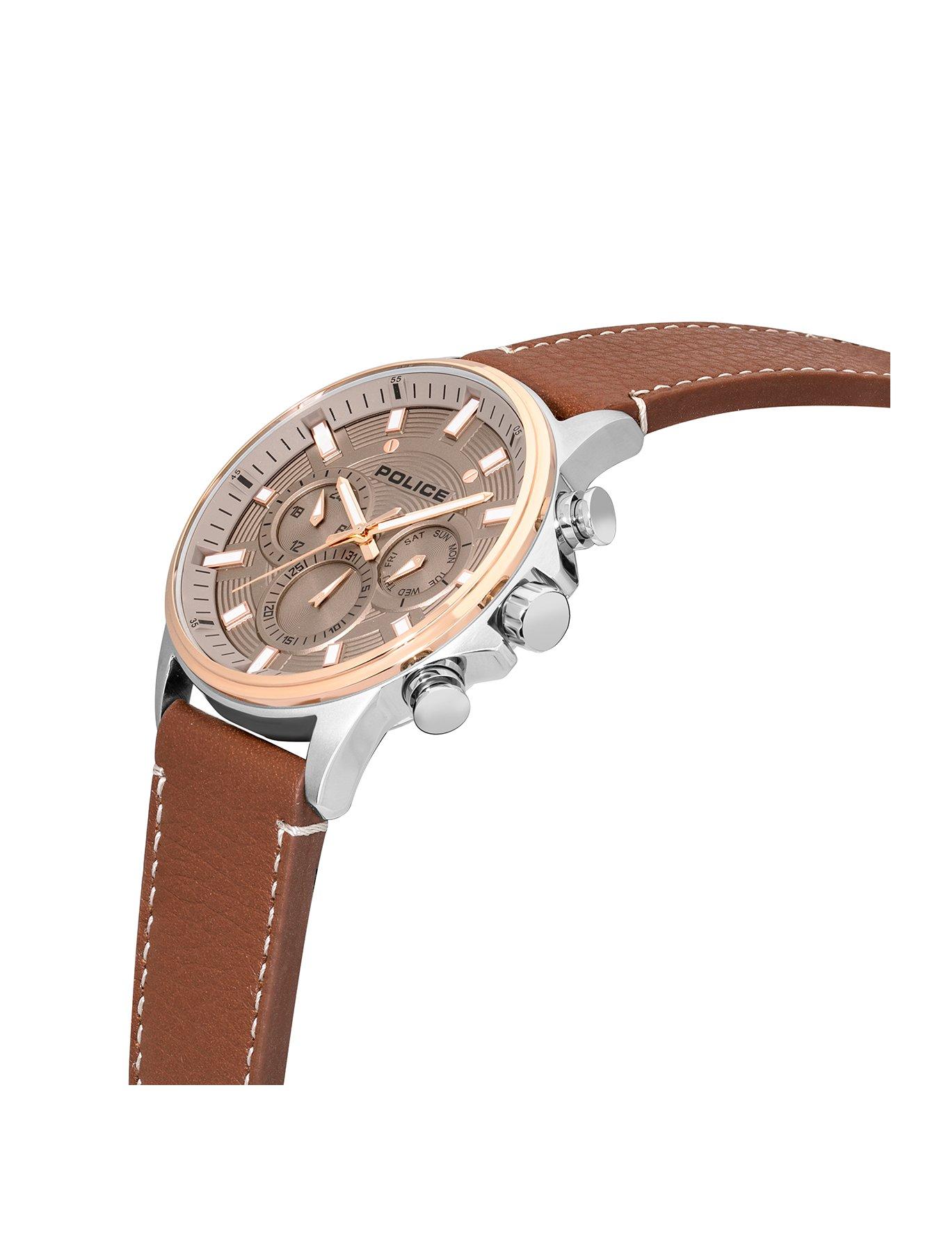 police-police-kismet-ss-multi-dial-brown-leather-strap-watchstillFront