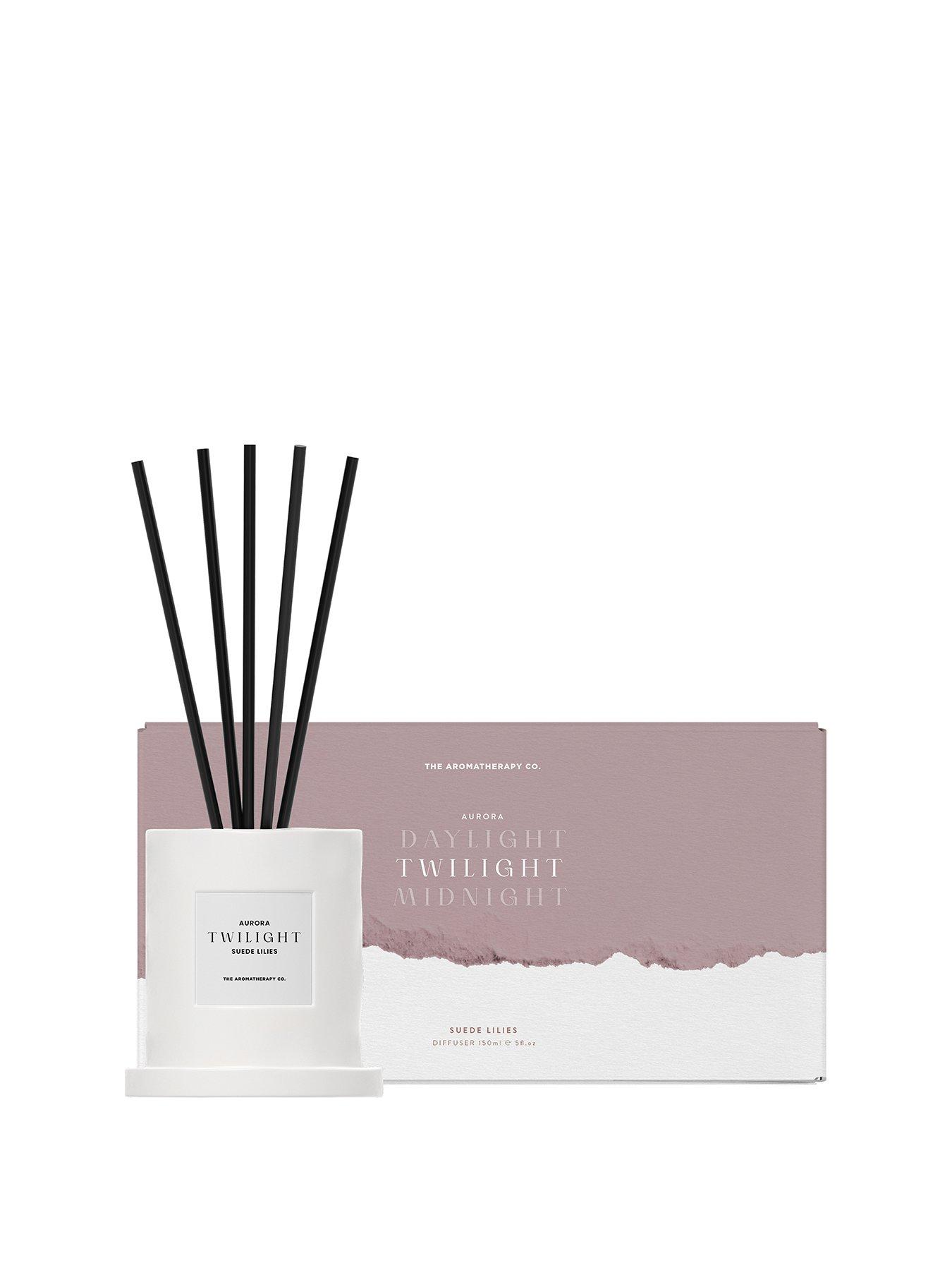 Image 1 of 3 of The Aromatherapy Co. Aurora 150ml Twilight Diffuser Suede Lilies