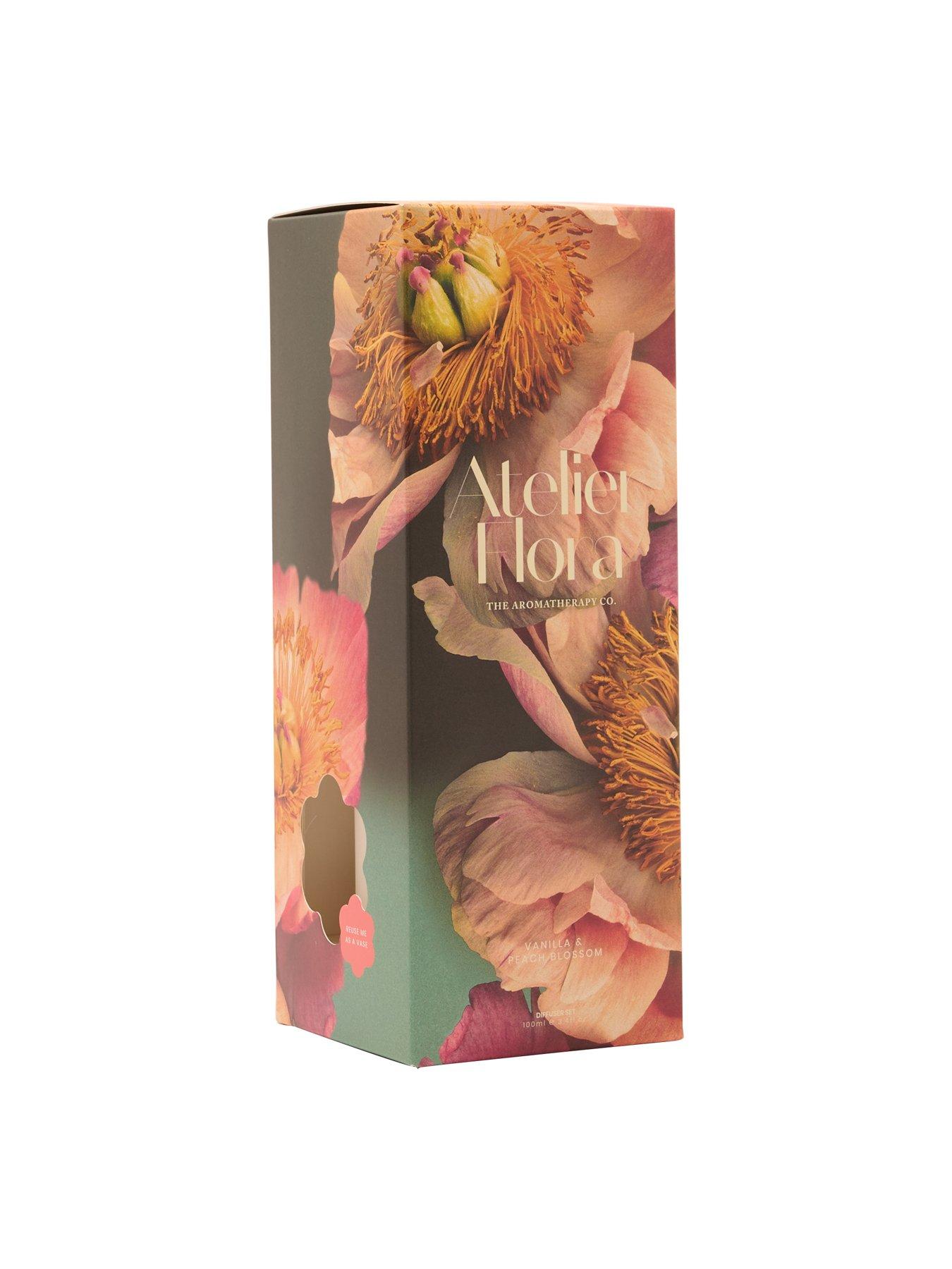 Image 5 of 5 of The Aromatherapy Co. Atelier Flora 100ml Diffuser - Vanilla &amp; Peach Blossom