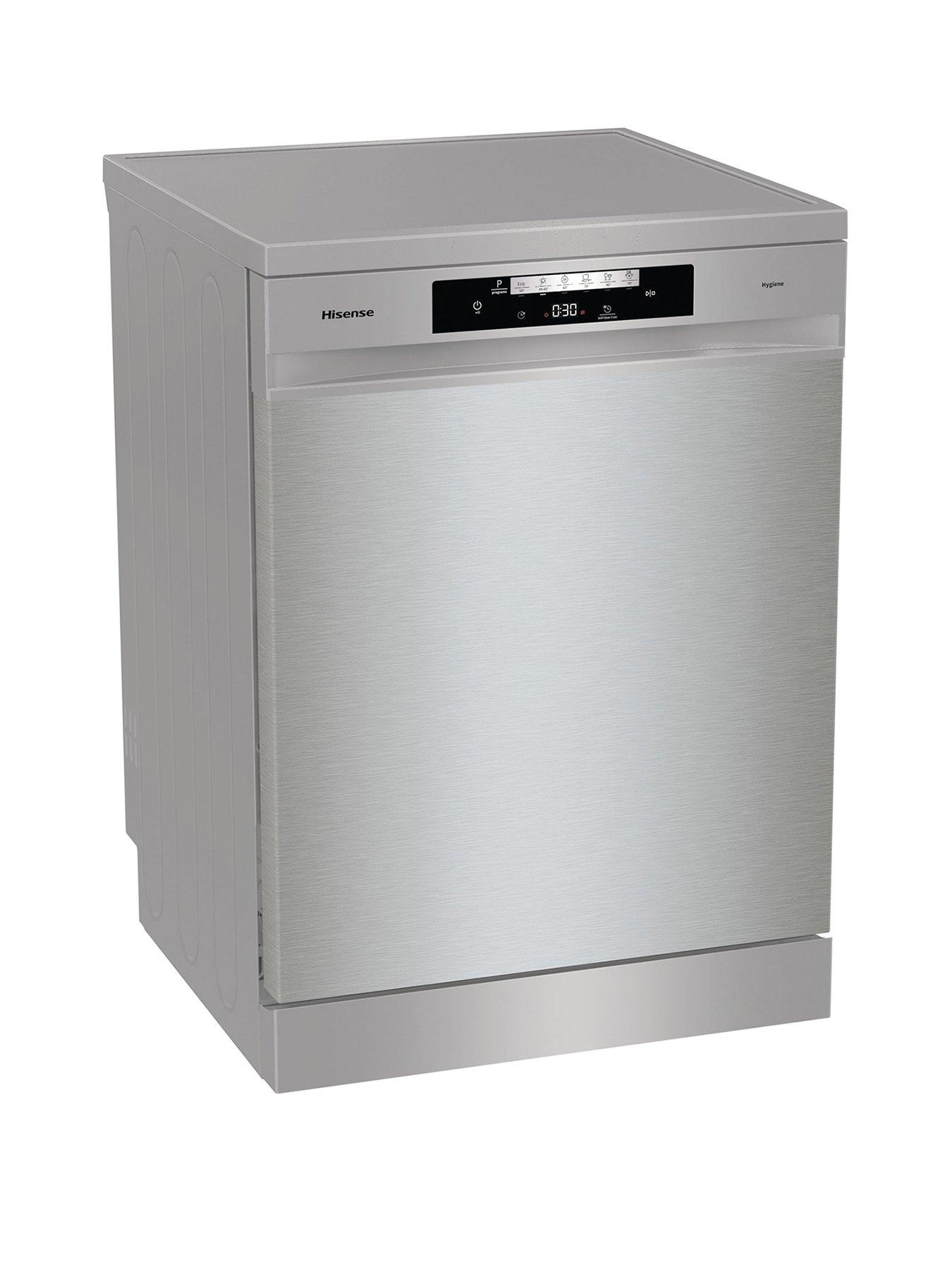 hisense-hs642d90xuk-fullsize-14-place-settings-15-minute-quick-wash-dishwasher-stainless-steelfront