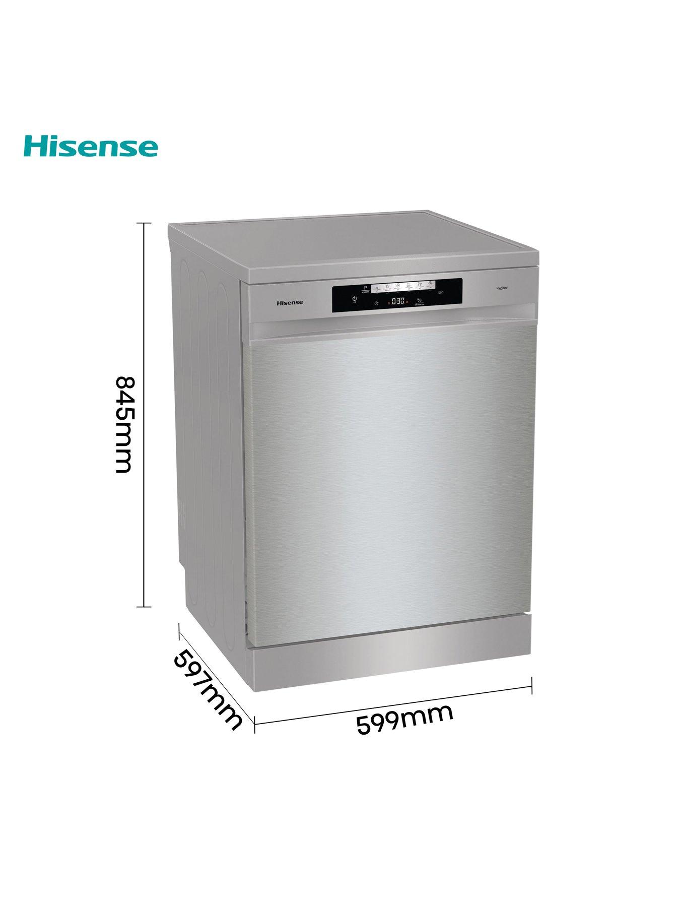 hisense-hs642d90xuk-fullsize-14-place-settings-15-minute-quick-wash-dishwasher-stainless-steeloutfit