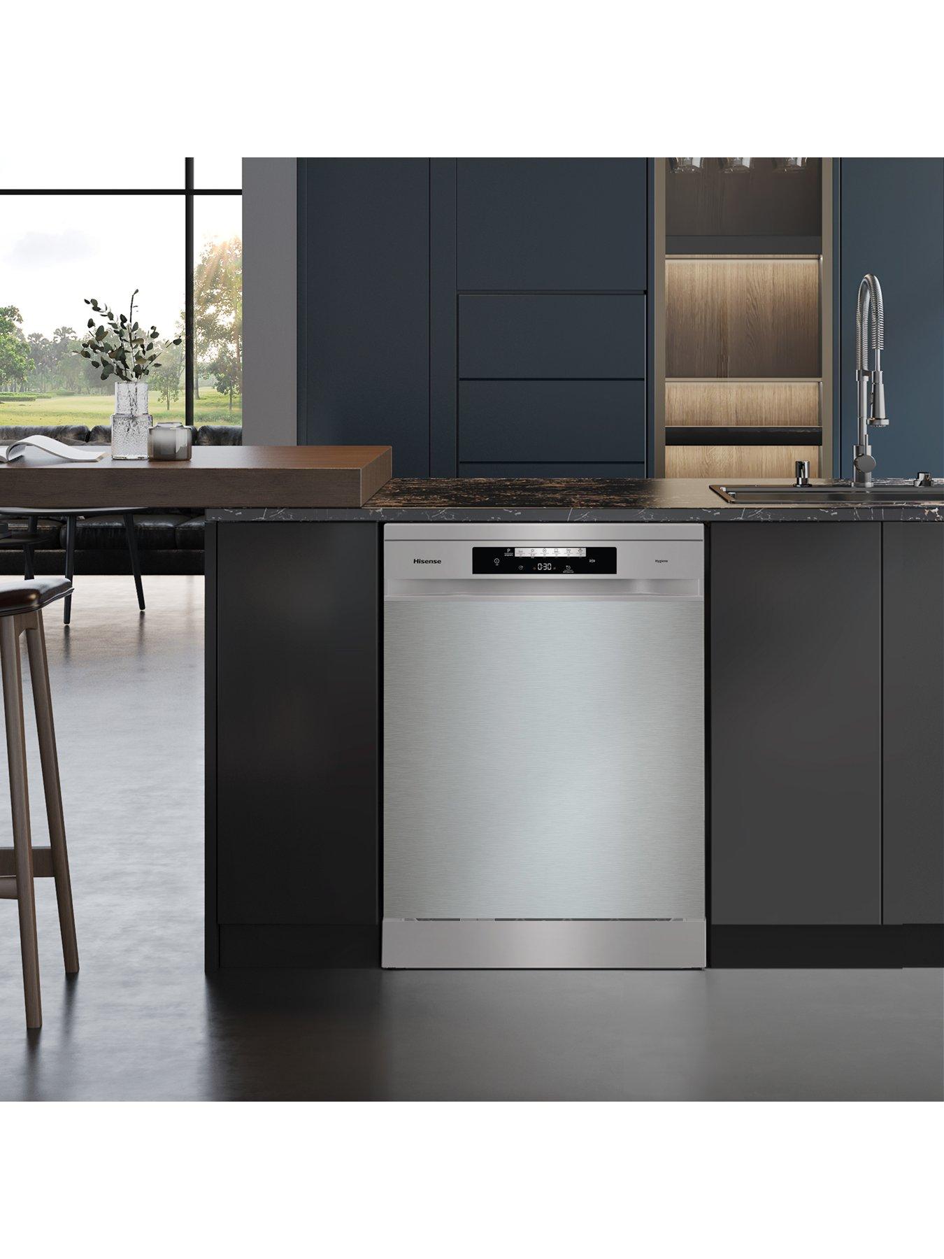 Image 6 of 7 of Hisense HS642D90XUK Fullsize 14-Place Settings 15-Minute Quick Wash Dishwasher - Stainless Steel