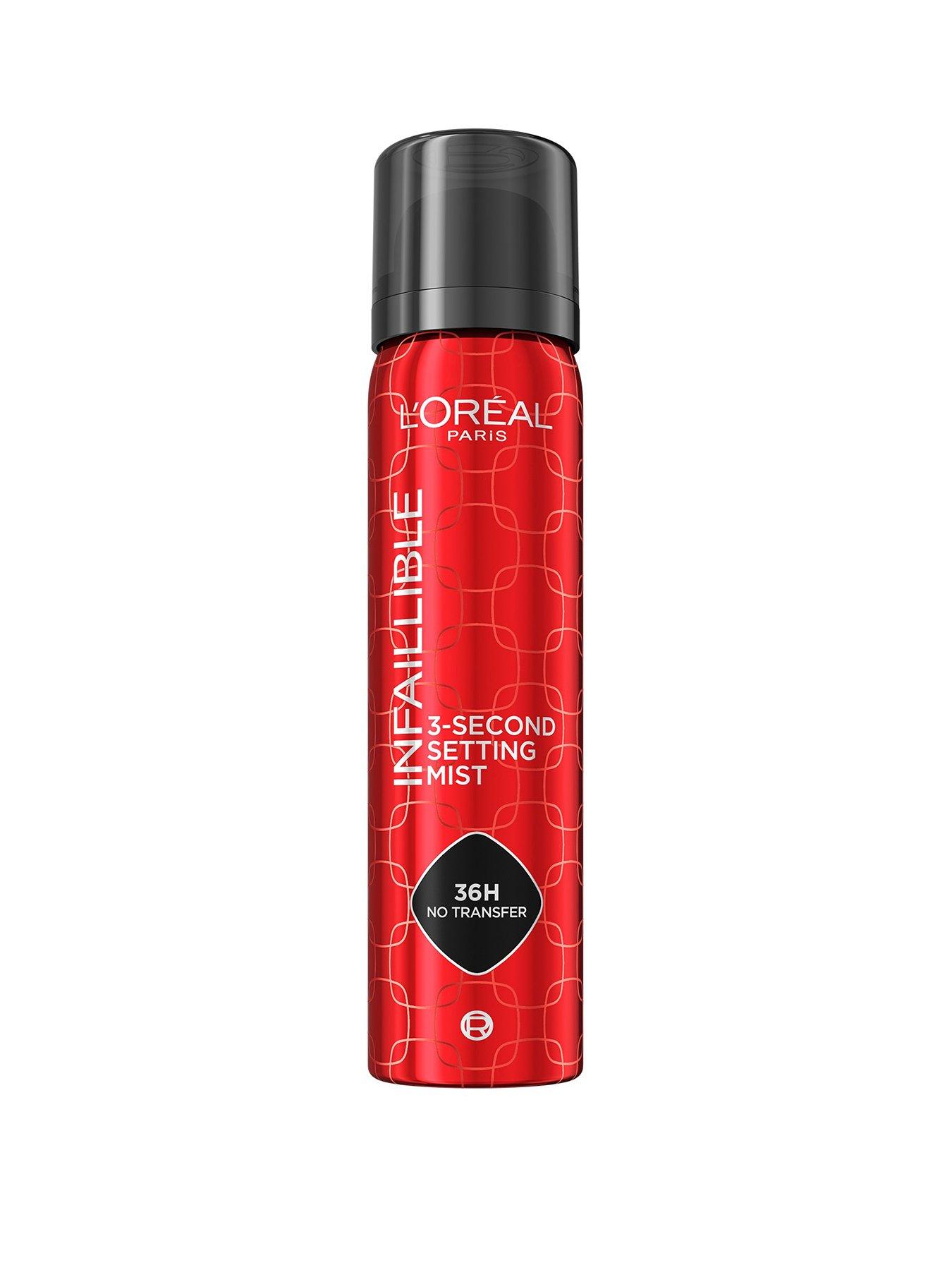 Image 1 of 8 of L'Oreal Paris L'Oreal Paris Infallible 3-Second Setting Spray