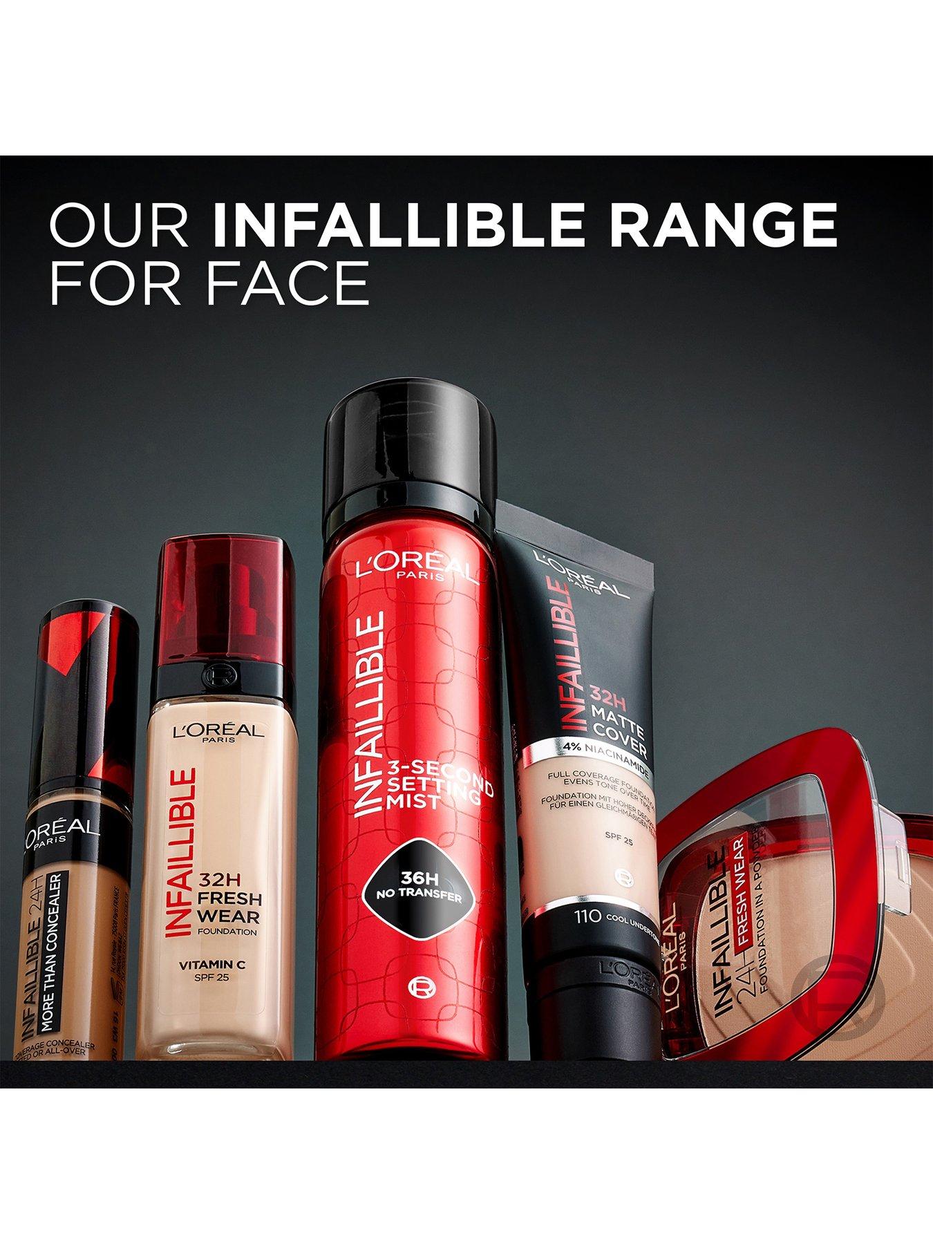 Image 7 of 8 of L'Oreal Paris L'Oreal Paris Infallible 3-Second Setting Spray