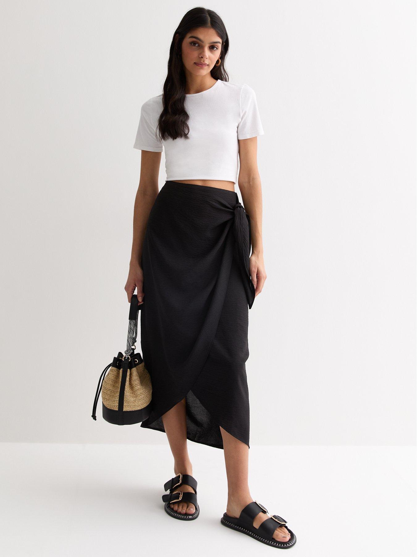 new-look-black-sarong-midi-skirt