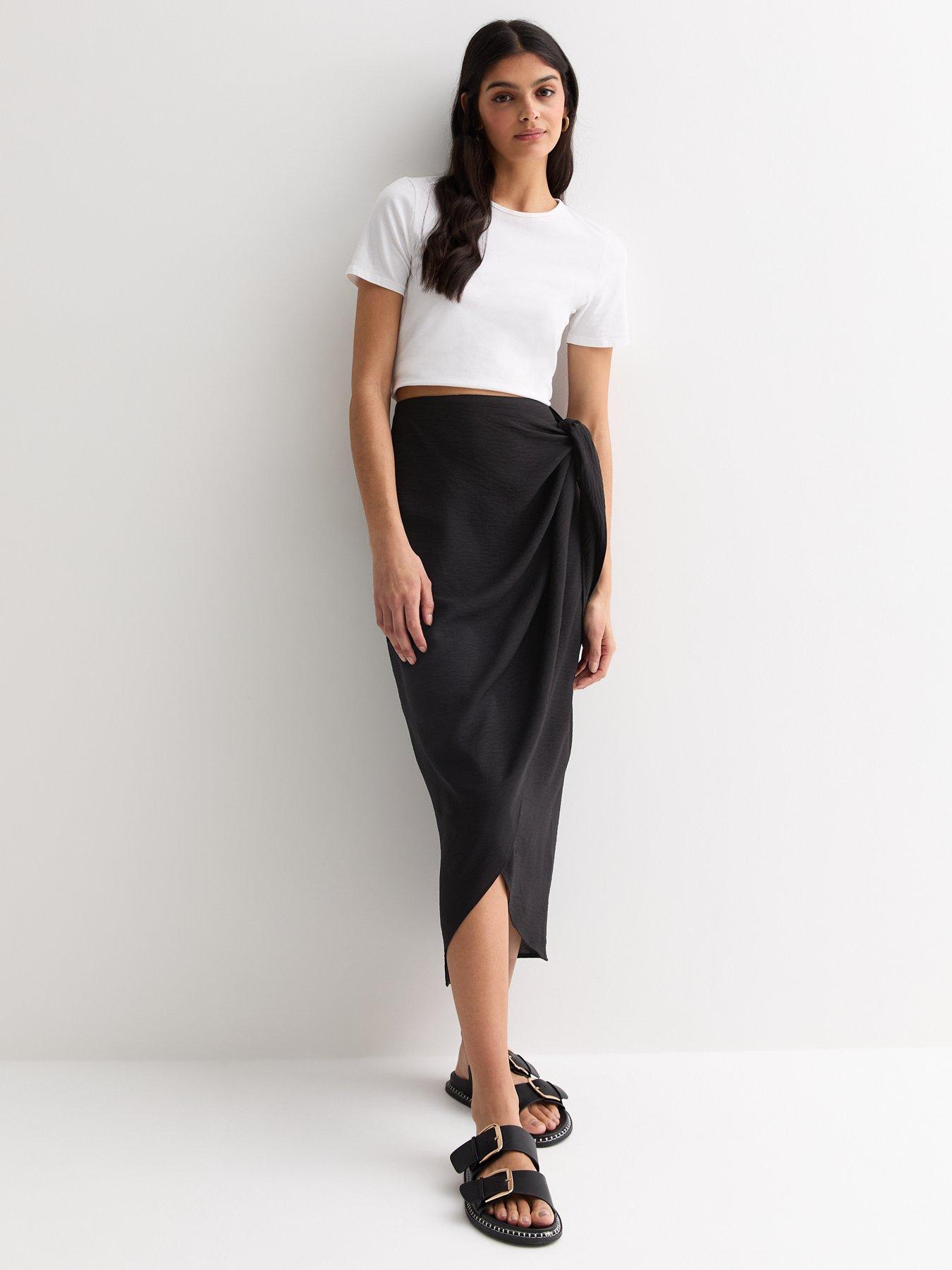 new-look-black-sarong-midi-skirtback