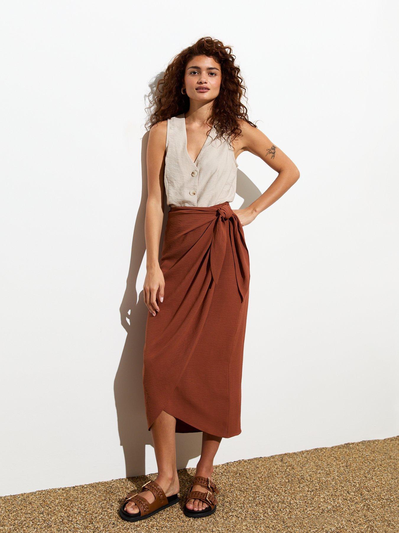 new-look-rust-sarong-midi-skirt