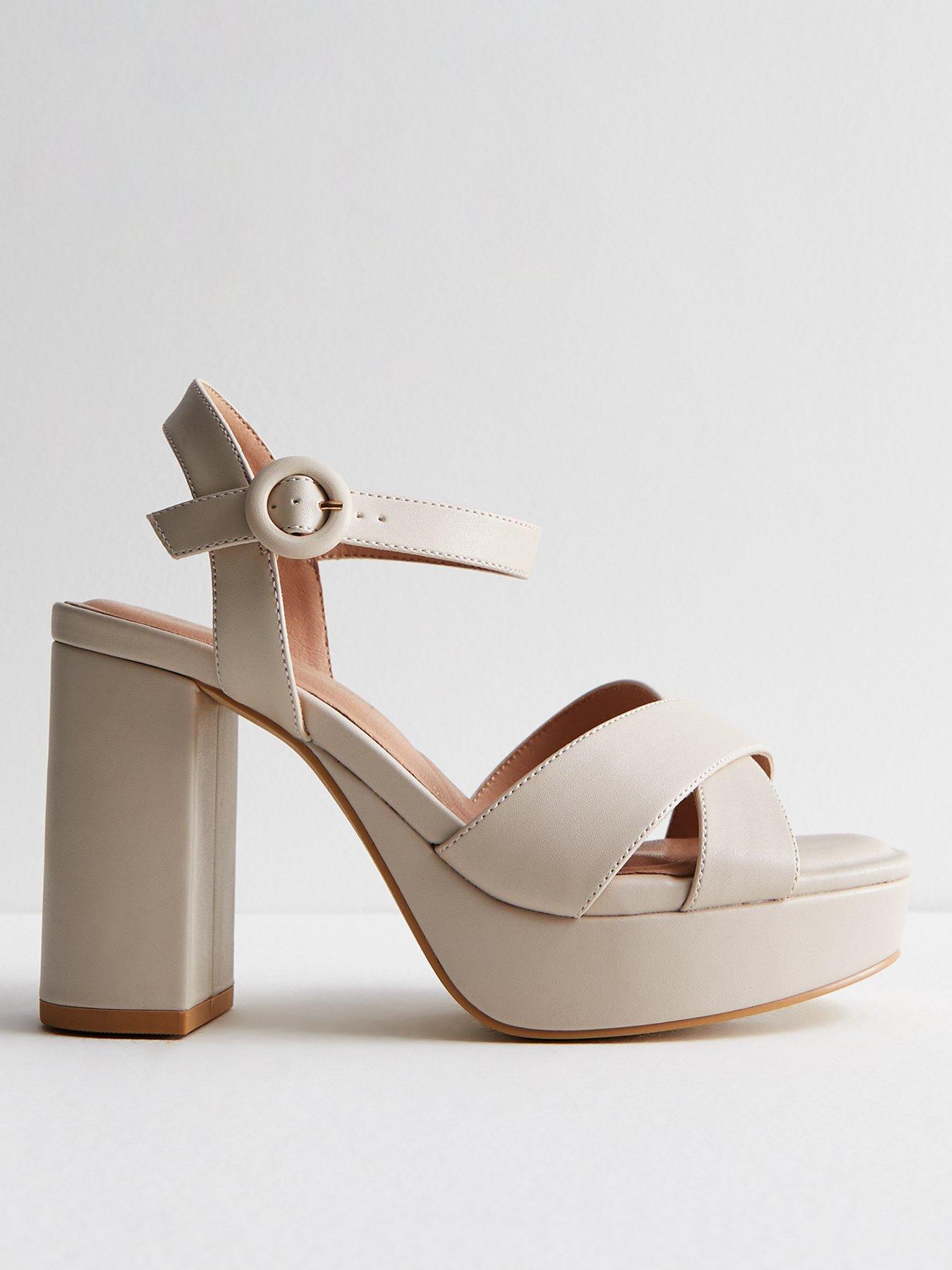 new-look-extra-wide-fit-stone-2-part-cross-over-platform-block-heel-sandalsfront