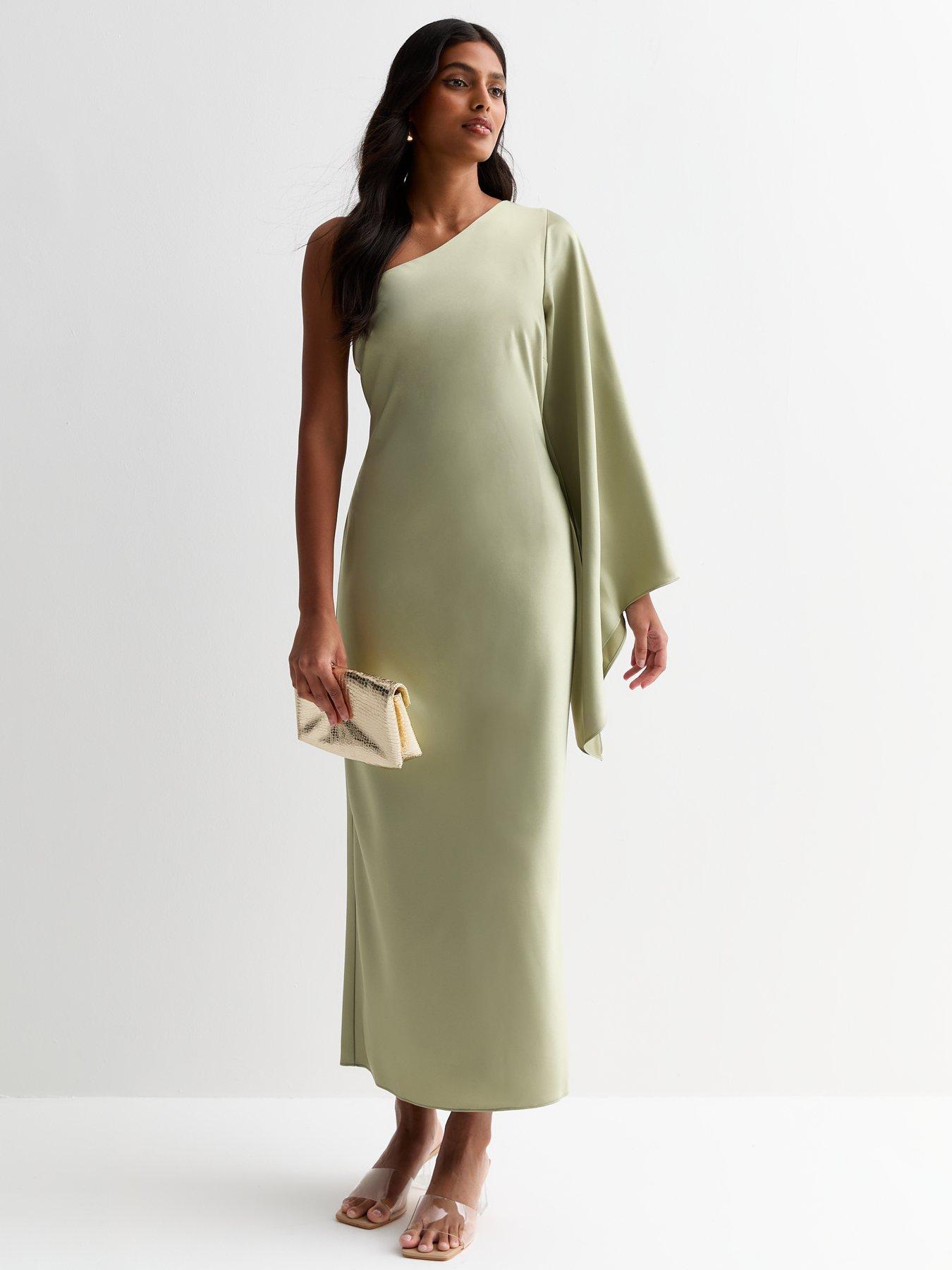 new-look-olive-satin-one-shoulder-maxi-dressback