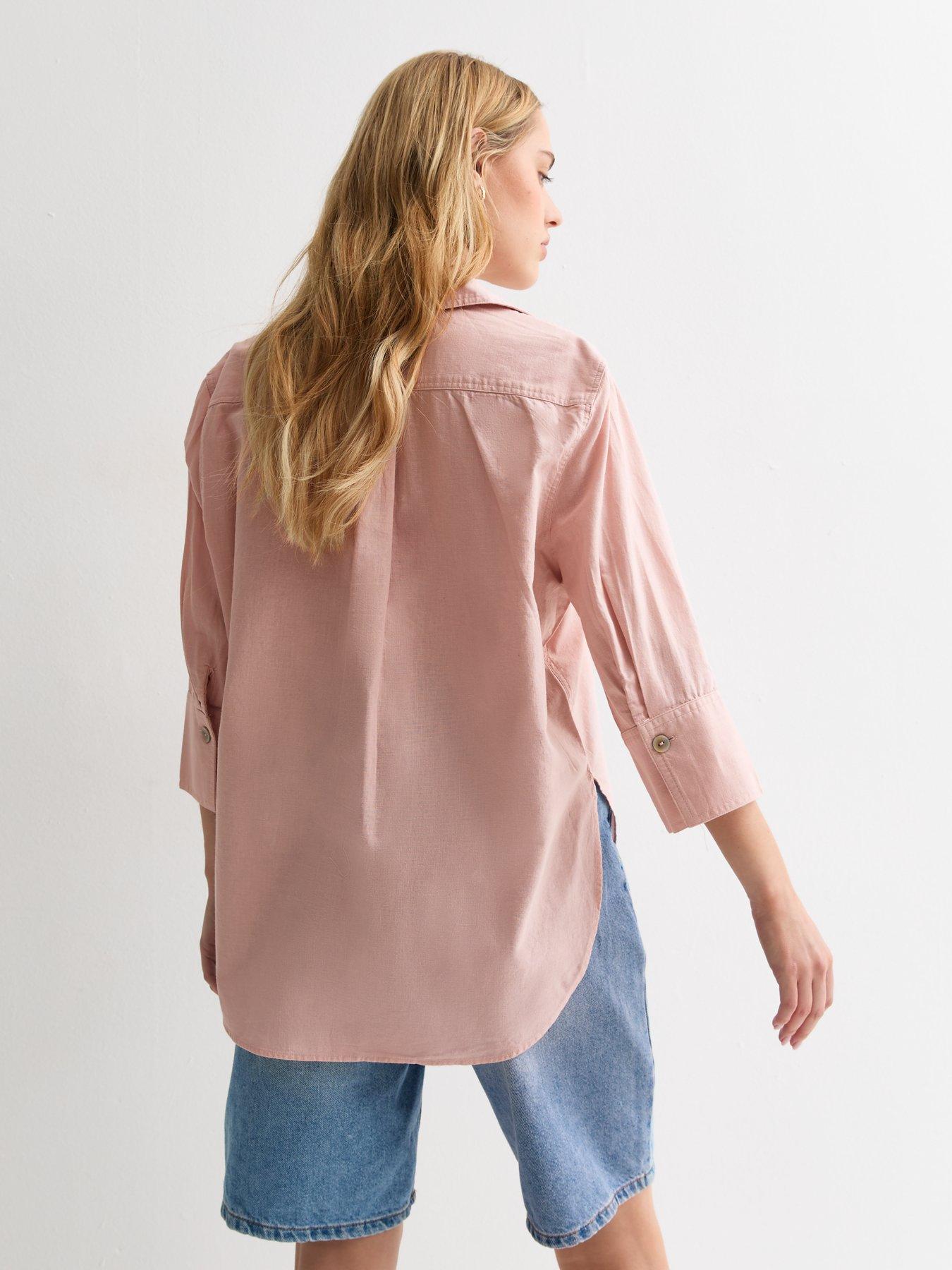 new-look-pale-pink-linen-look-34-sleeve-shirtstillFront