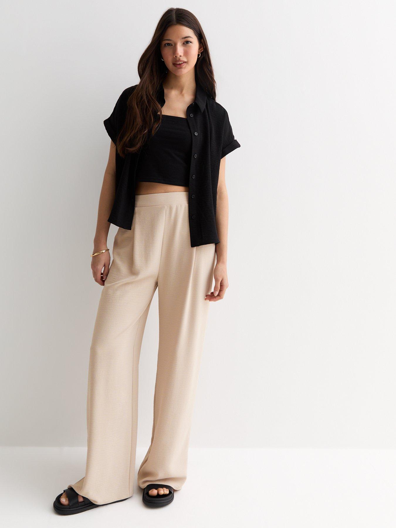 new-look-stone-wide-leg-trousersback