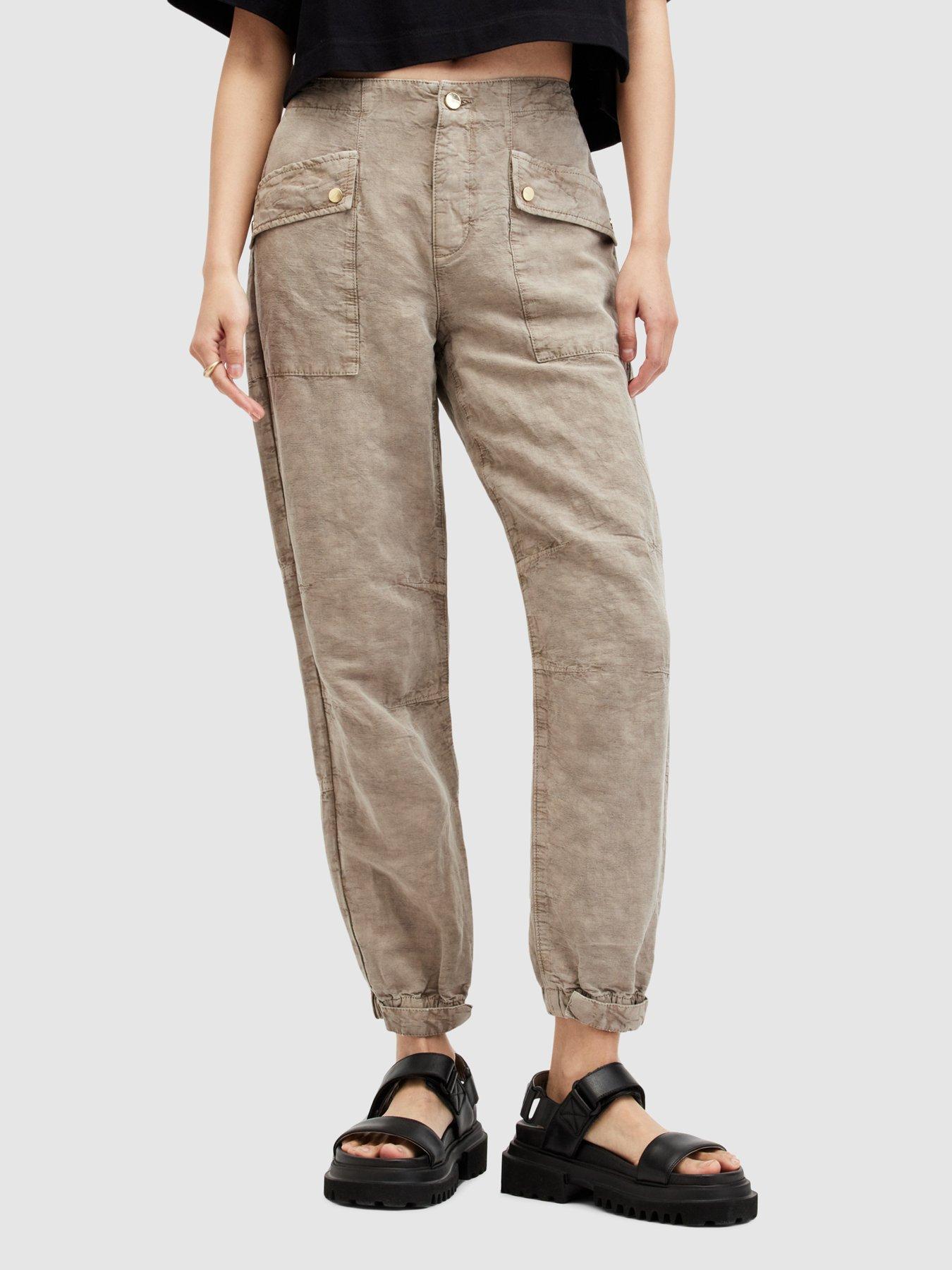 allsaints-val-trouser-brownfront