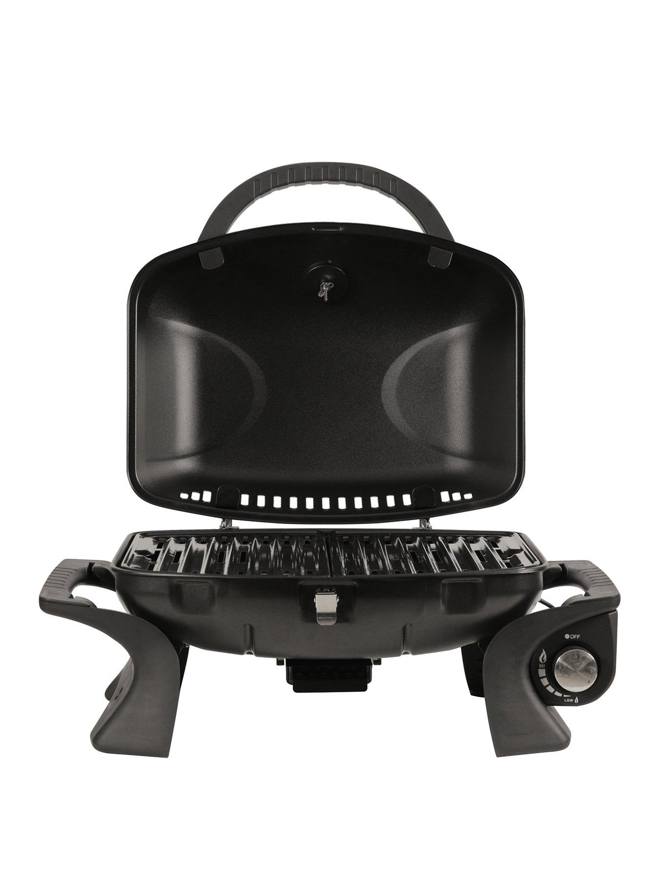 george-foreman-gfsbbq1-portable-gas-bbq--nbsp1-burner-black