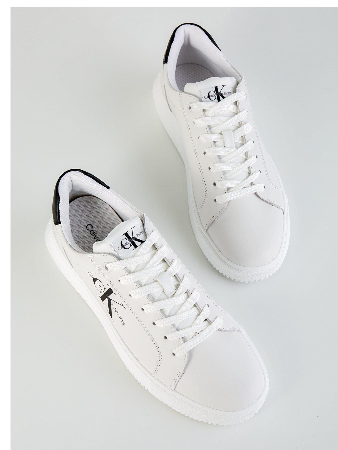 calvin-klein-jeans-chunky-leather-cupsole-trainer-whiteblackoutfit