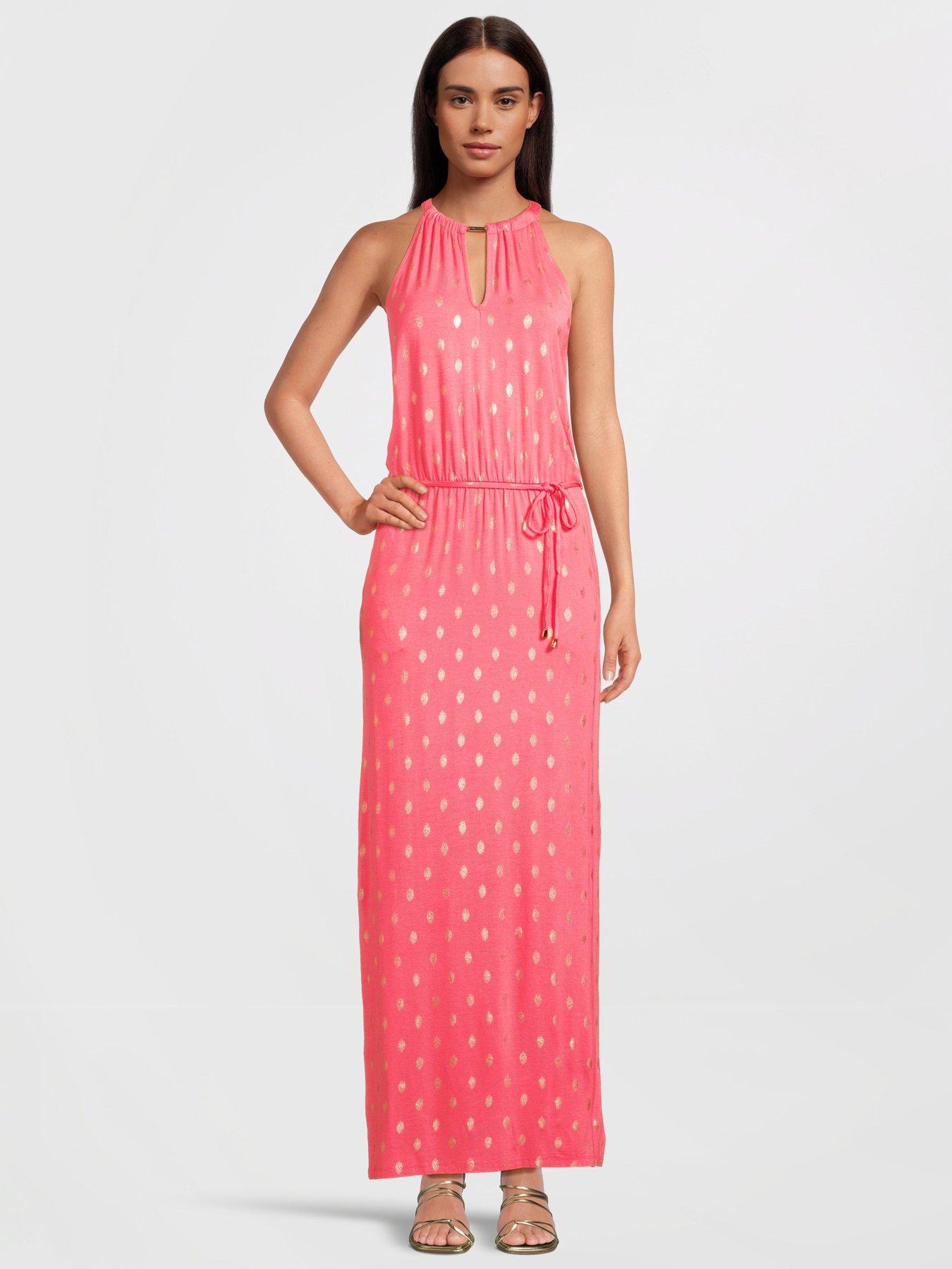 love-roses-halter-neck-trim-detail-maxi-dress-pink