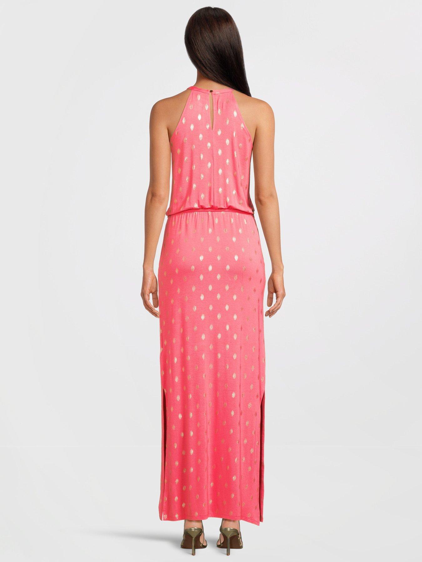 love-roses-halter-neck-trim-detail-maxi-dress-pinkstillFront