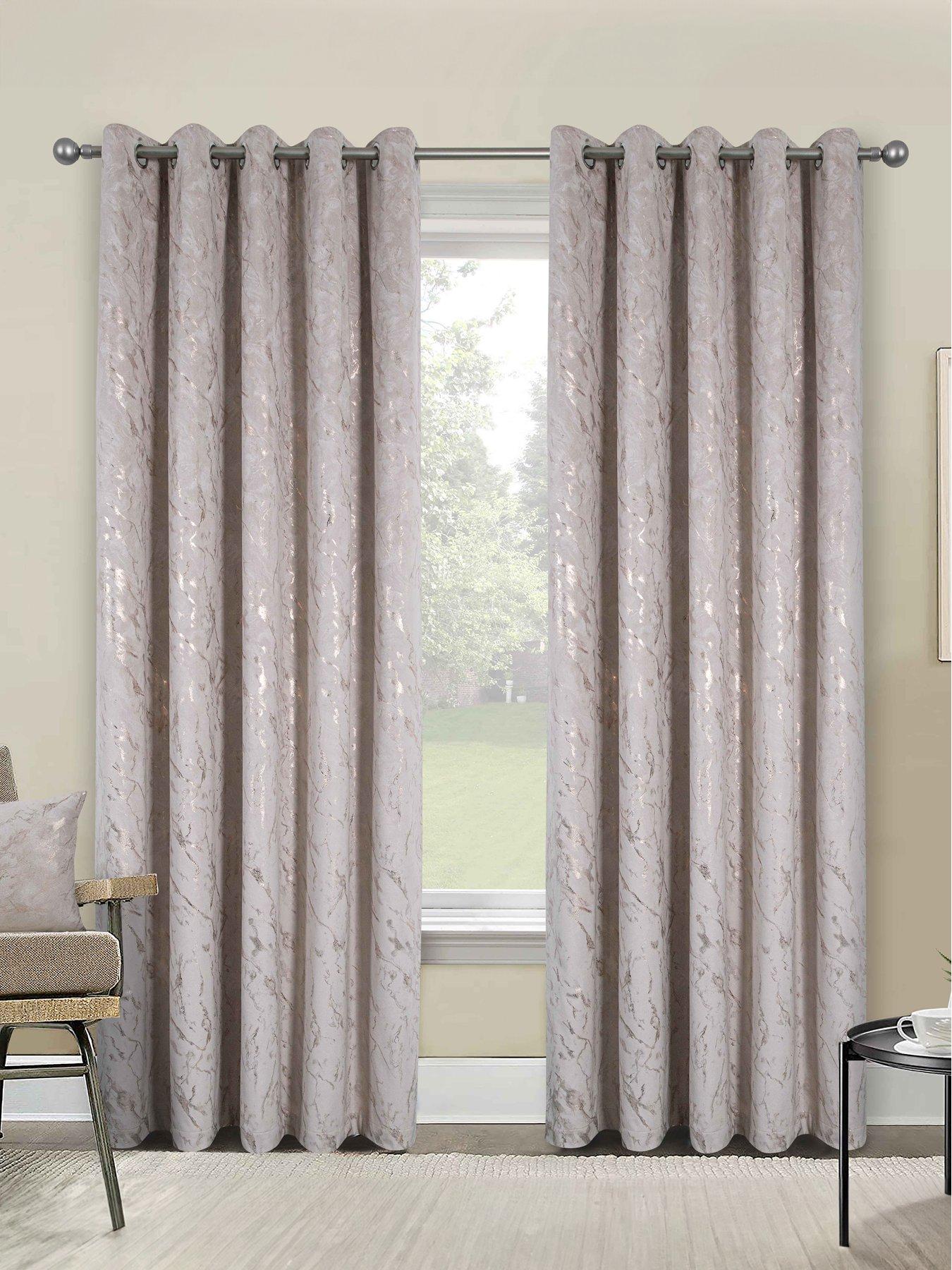 very-home-mabel-super-thermal-velour-eyelet-curtains