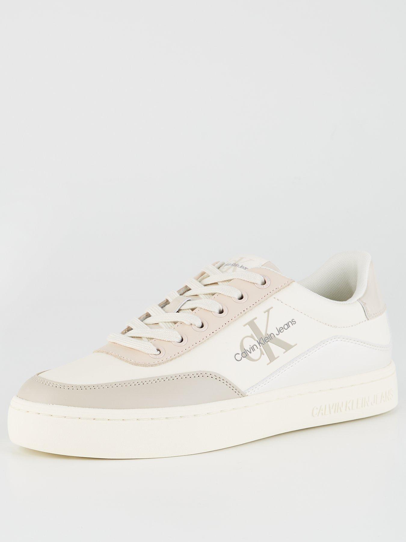 calvin-klein-jeans-cupsole-leather-mix-trainer-whitestillFront