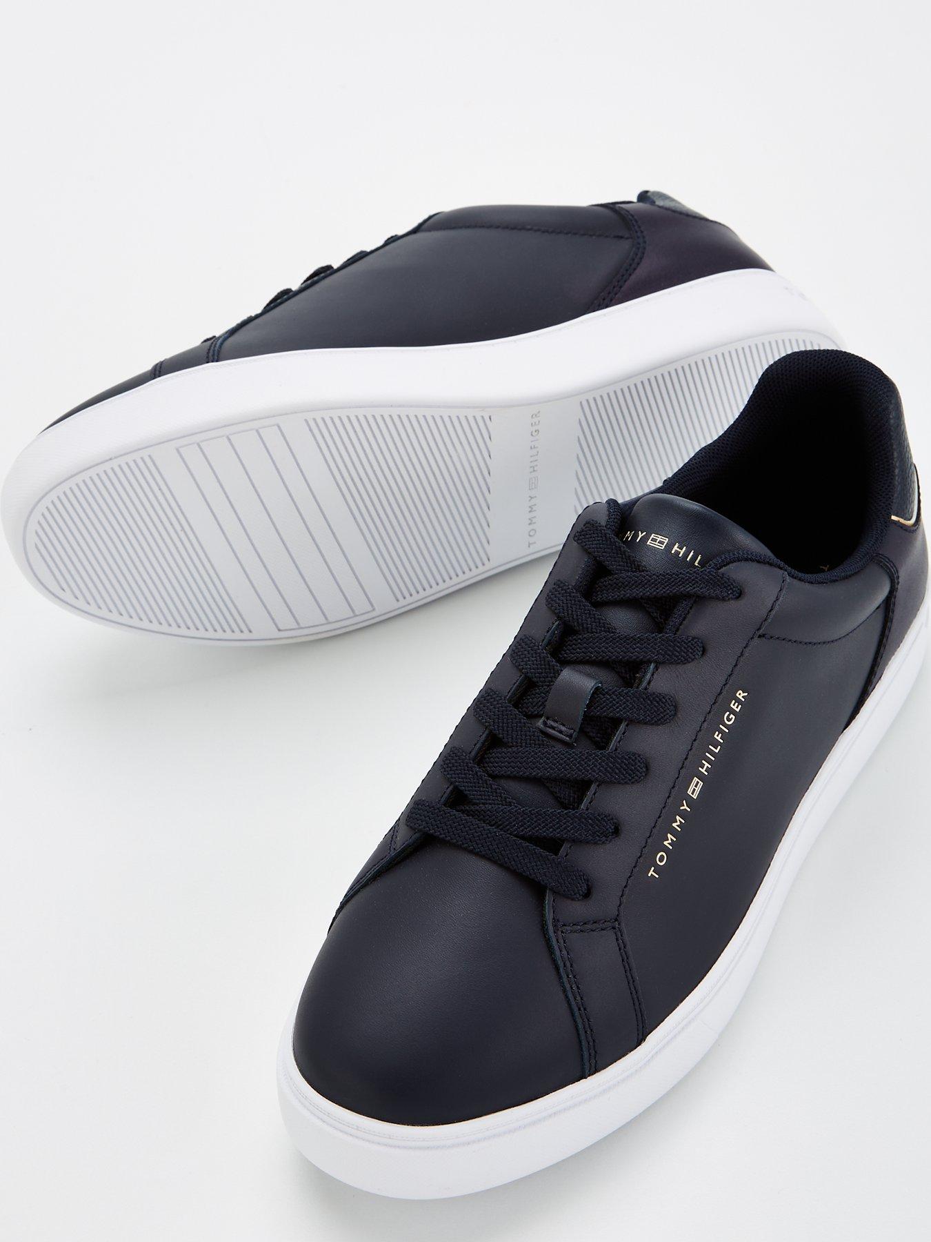 tommy-hilfiger-leather-court-trainer-navydetail