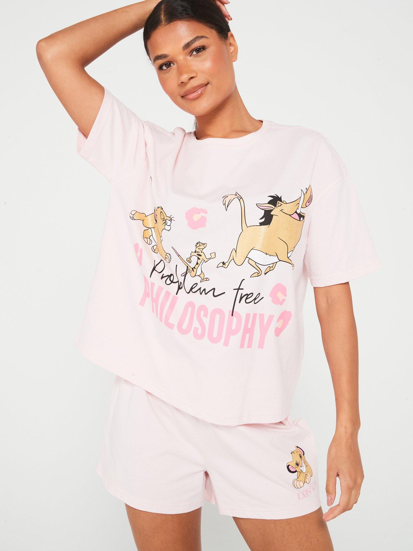 v-by-very-ladies-the-lion-king-short-sleeve-short-pyjama-set