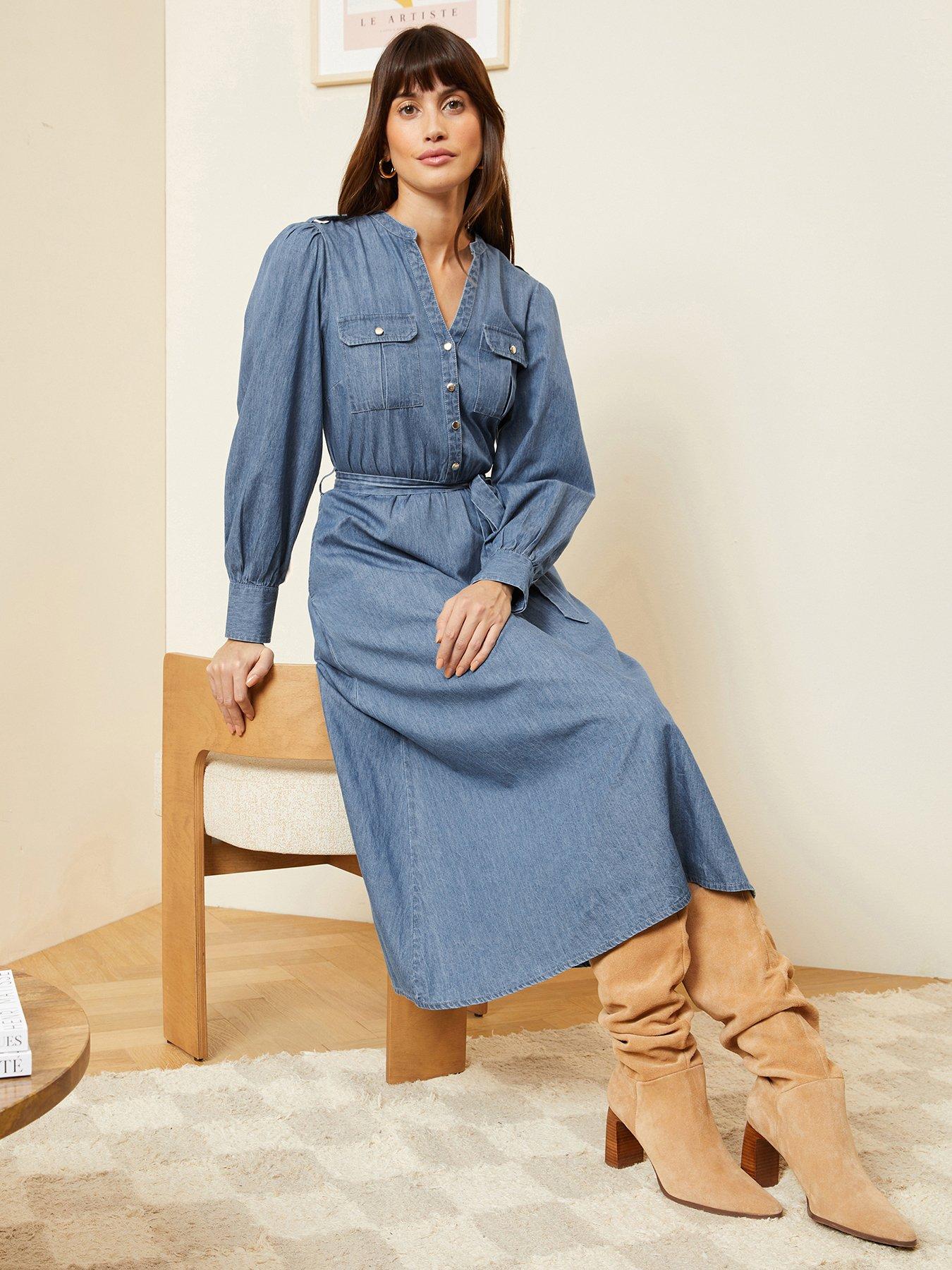 love-roses-long-sleeve-utility-dress-blueback