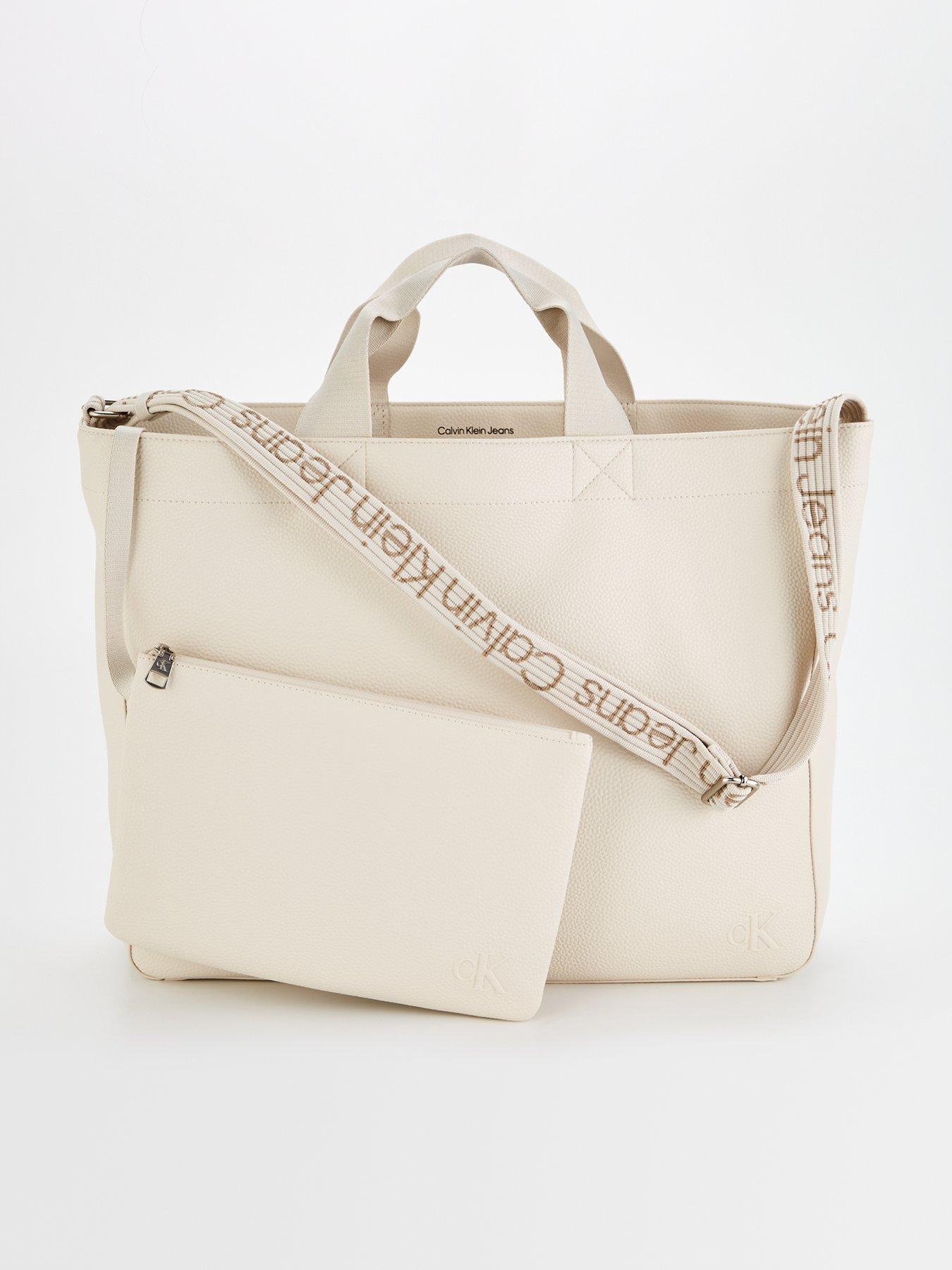 calvin-klein-jeans-ultralight-slim-tote-cream