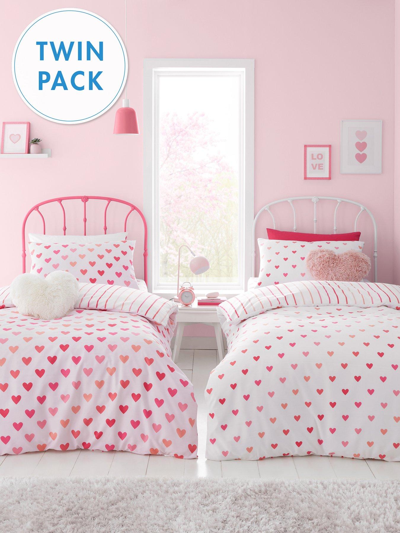 catherine-lansfield-hearts-and-stripes-duvet-cover-set-twin-pack-pink