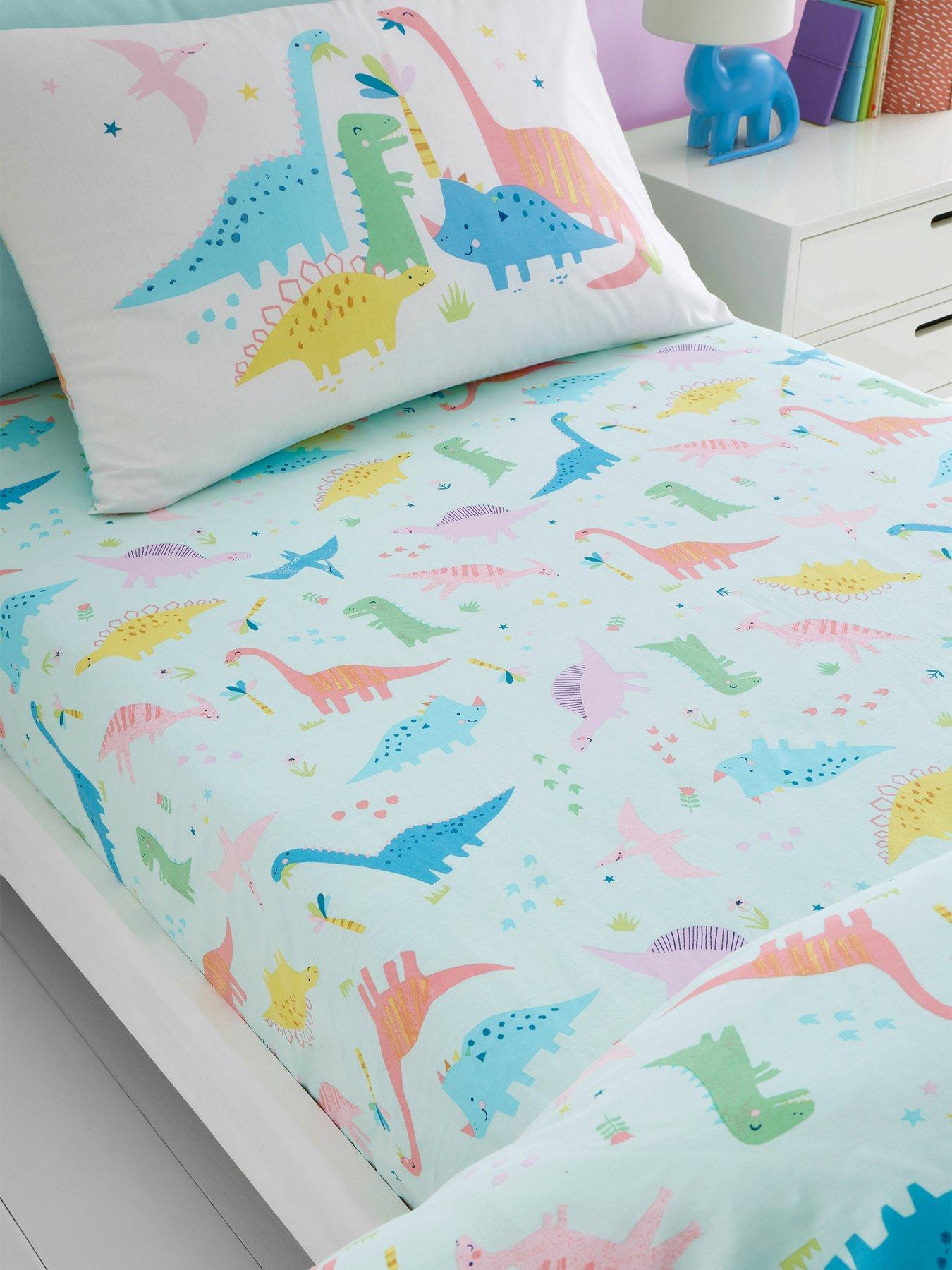 catherine-lansfield-dinosaur-friends-fitted-sheet-multi