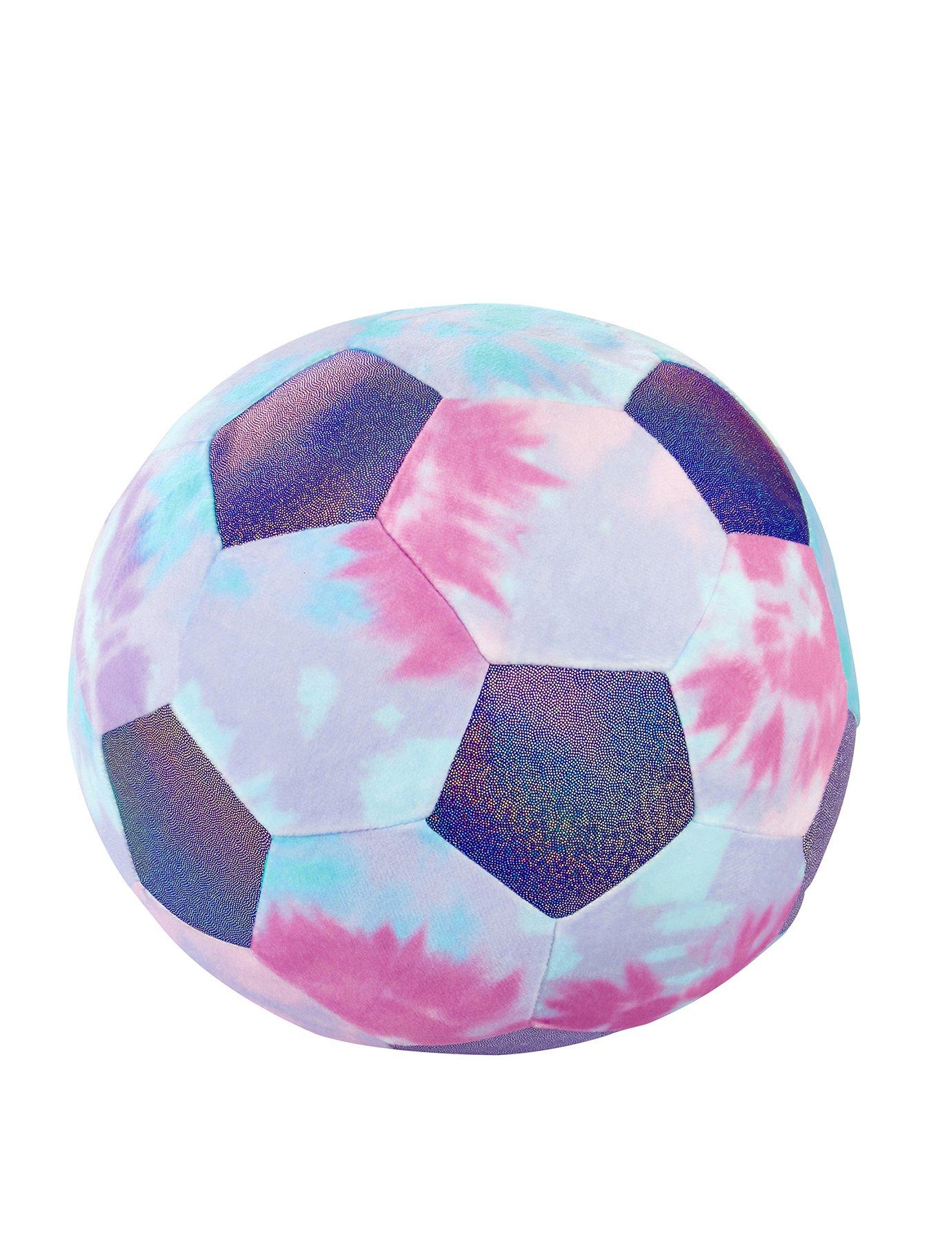 Image 2 of 3 of Catherine Lansfield Ombre Tie Dye 3D Football Cushion
