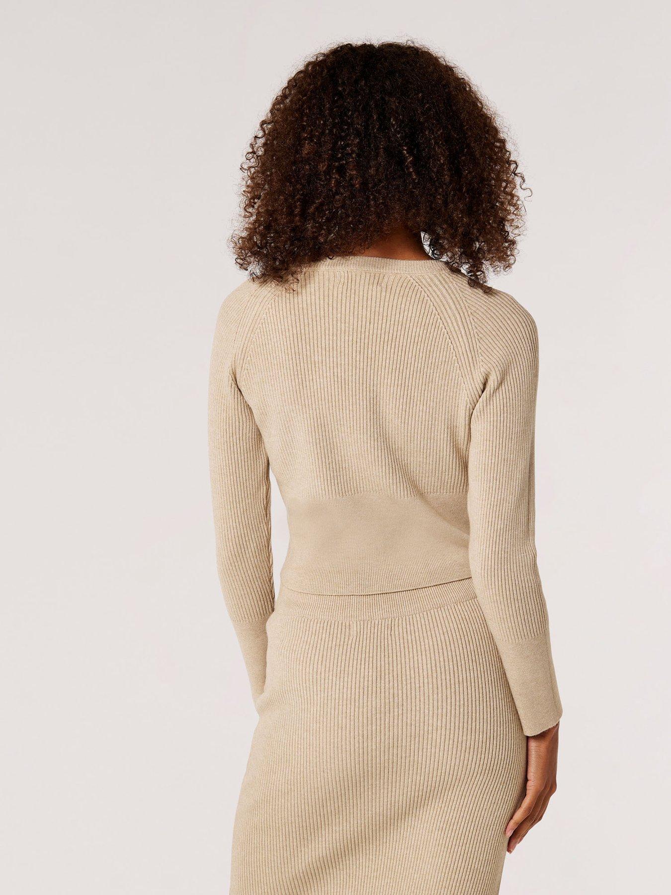 apricot-ribbed-crop-long-sleeve-crew-neck-topstillFront