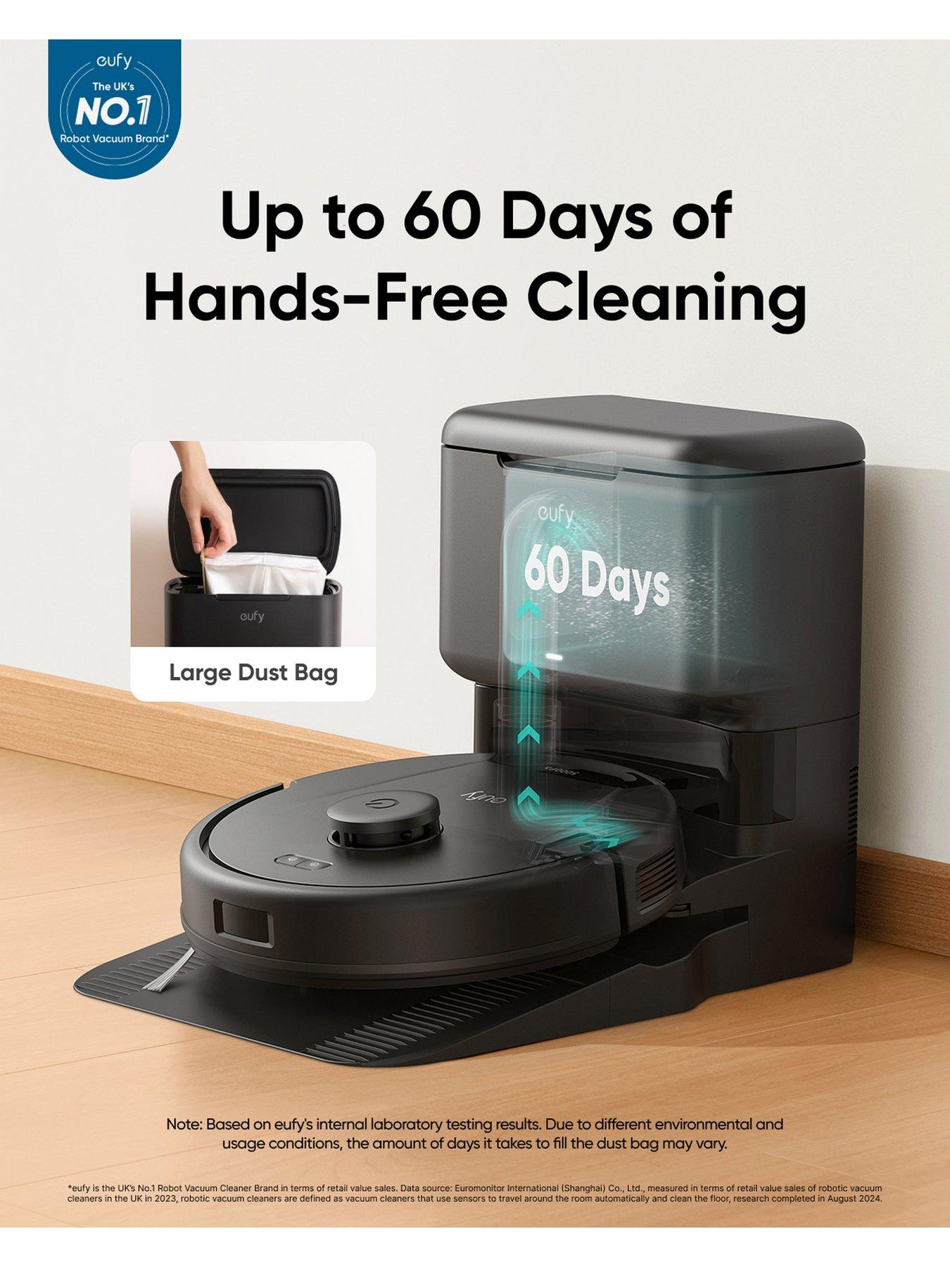 Image 3 of 7 of Eufy RoboVac L60 SES&nbsp;Hybrid Robotic Vacuum Cleaner with Self Empty Station